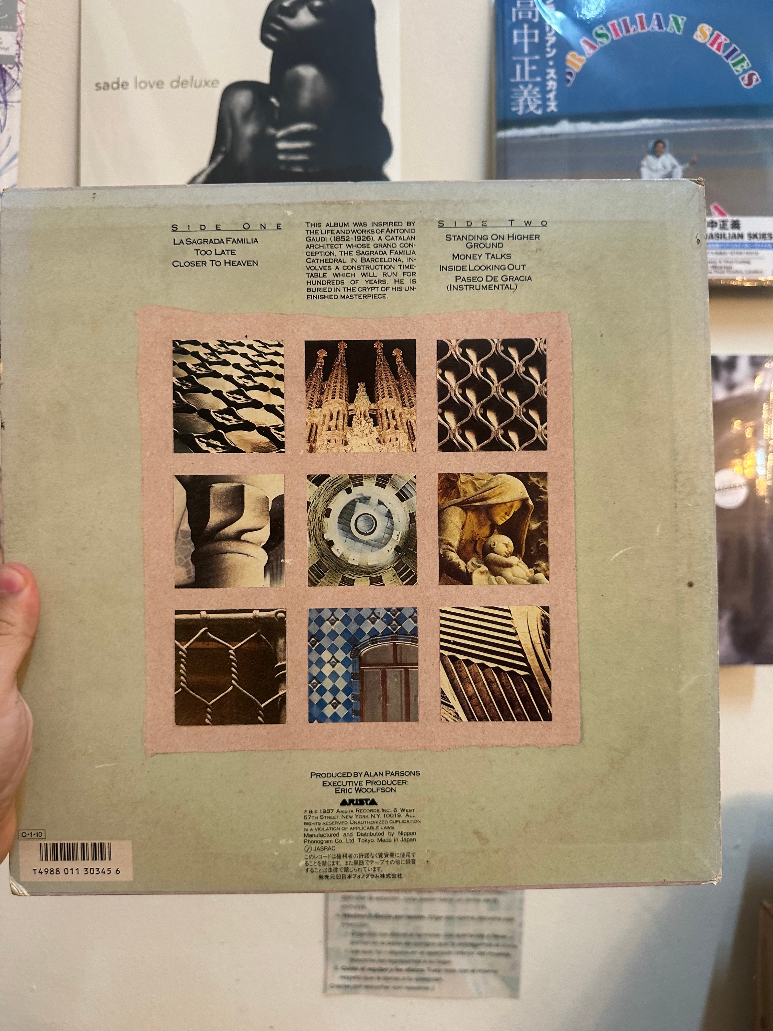 The Alan Parsons Project – Gaudi (JPN 1987)