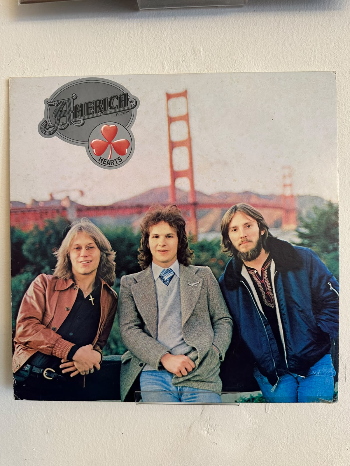 America – Hearts (1975, Japan, Warner Bros. Records)