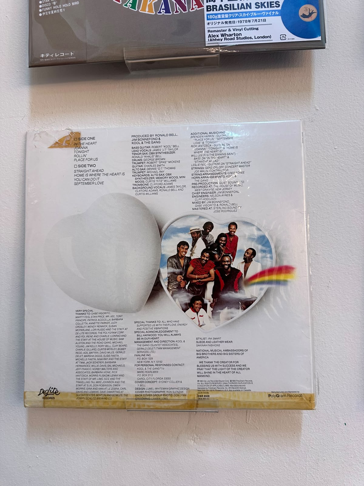 Kool & The Gang – In The Heart (1983, US, De-Lite Records)