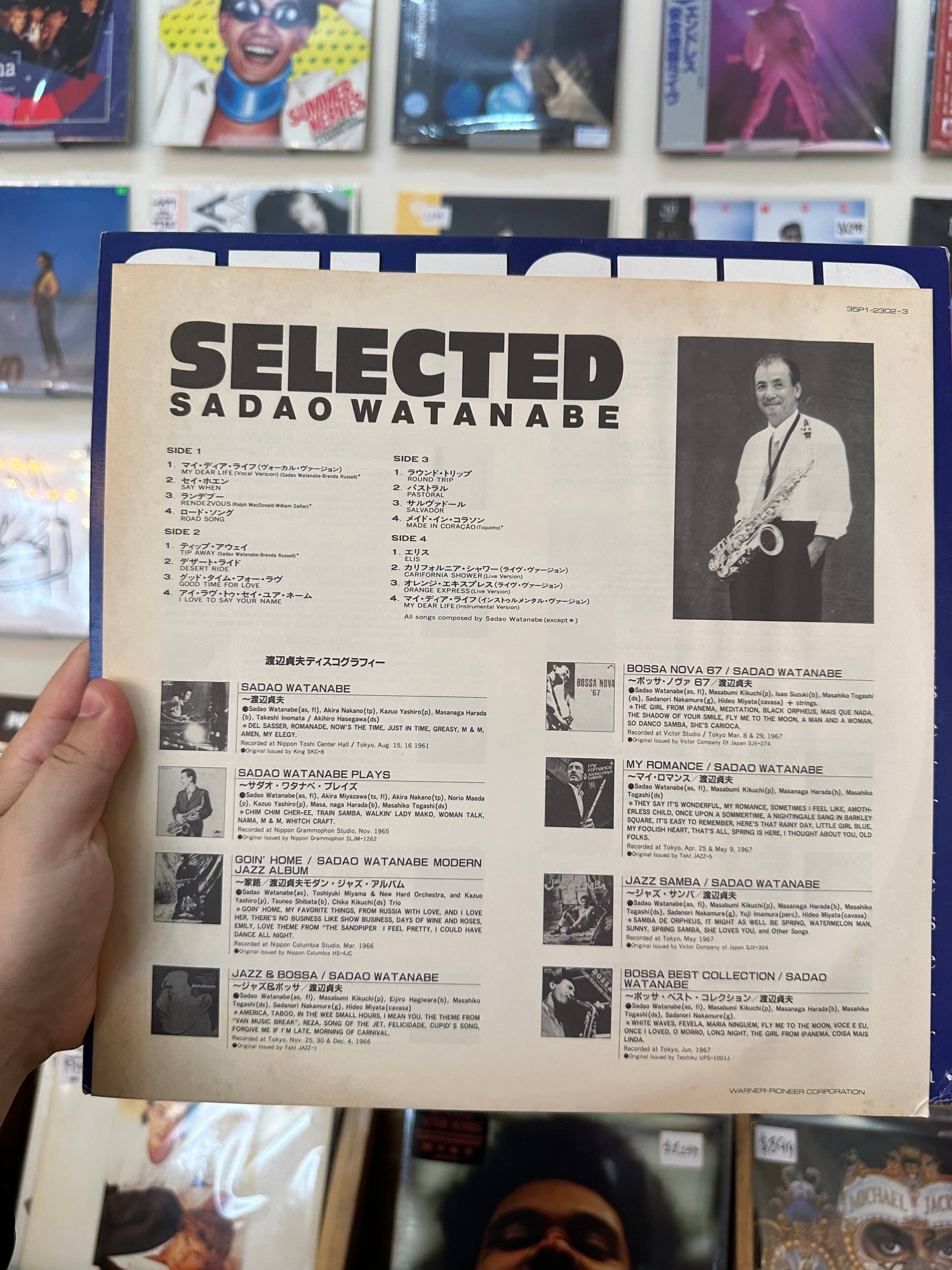 Sadao Watanabe – Selected (jpn-1988)