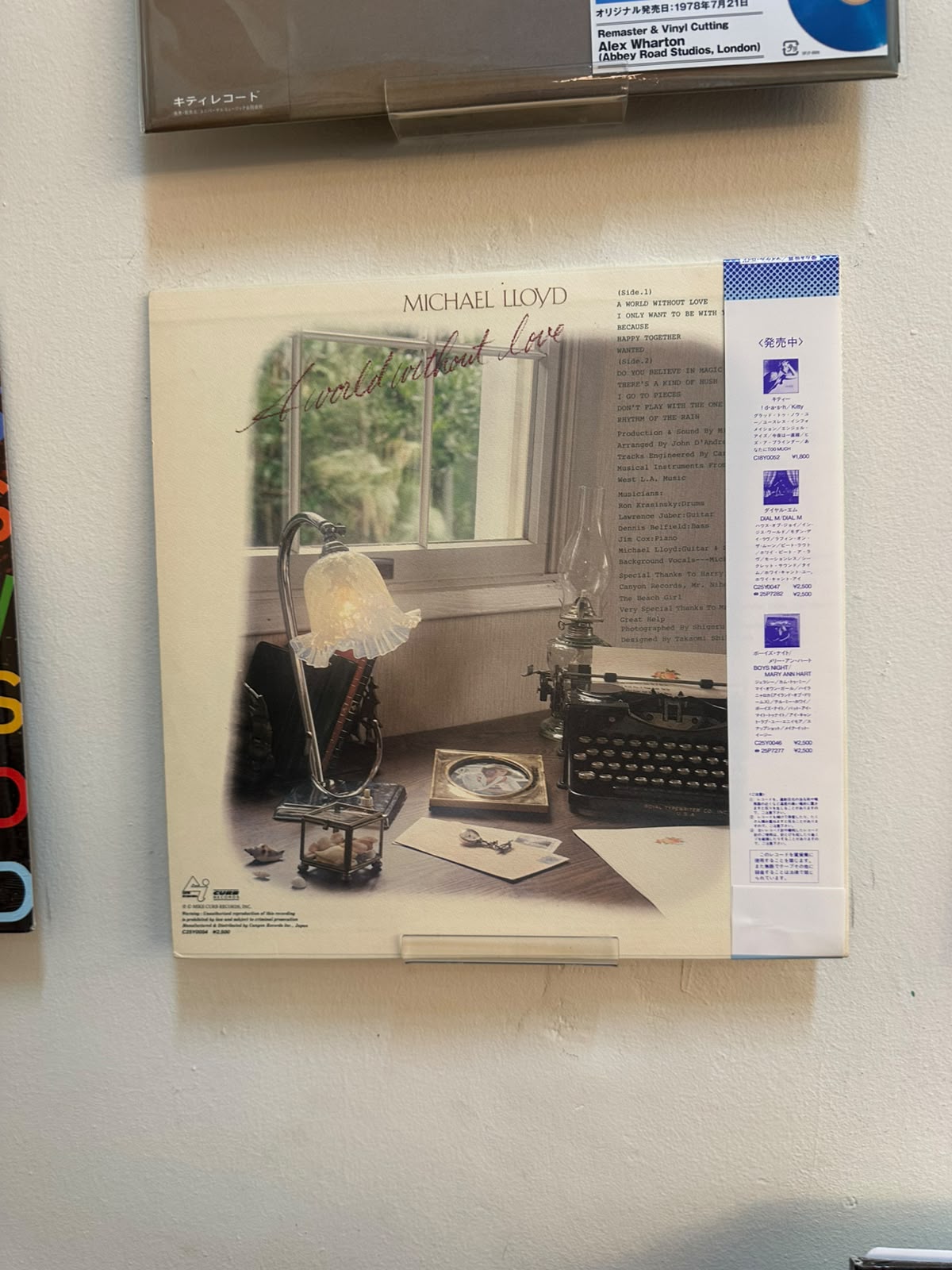 Michael Lloyd – A World Without Love (1983, Japan, Canyon International)