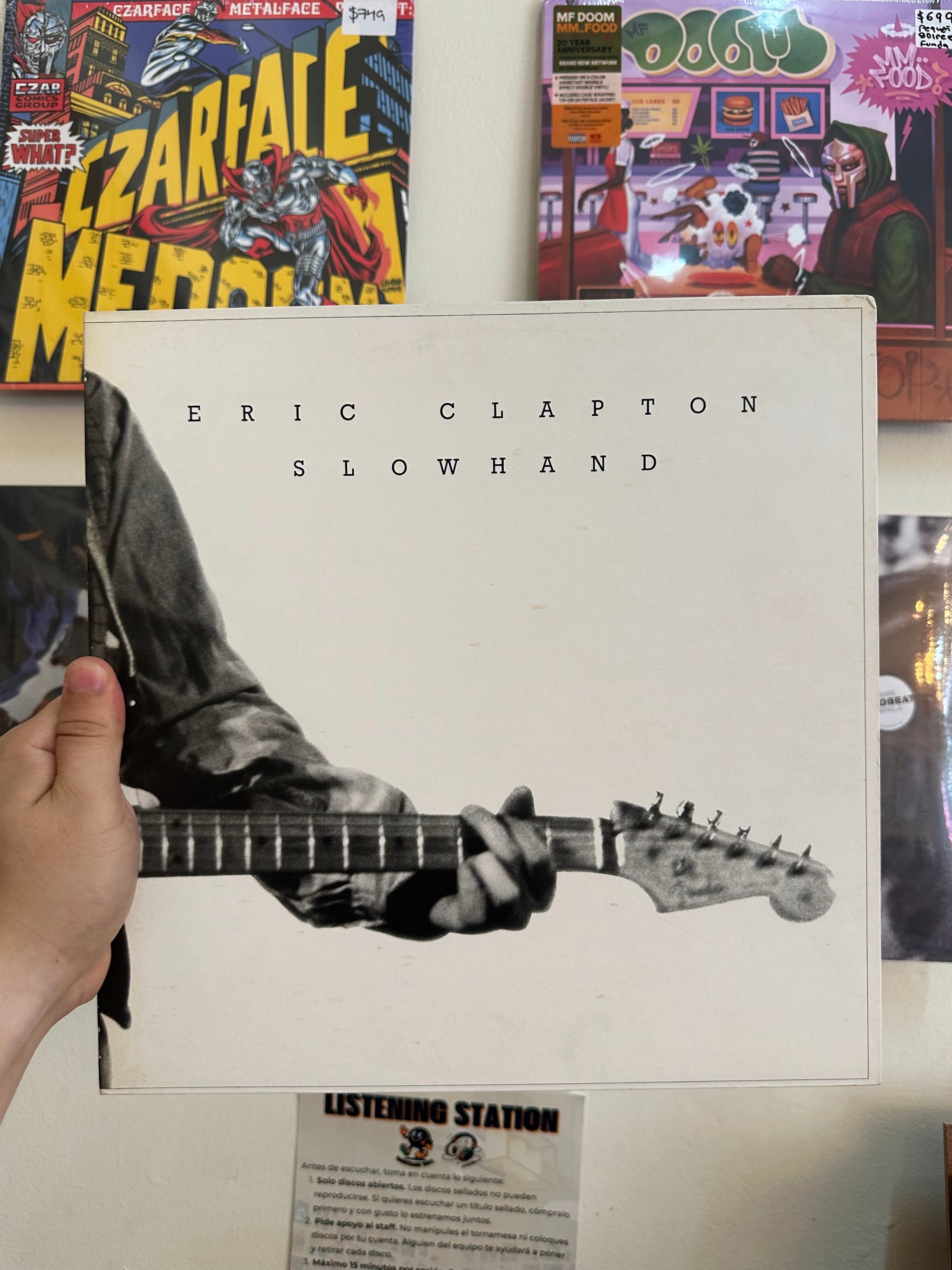 Eric Clapton Slowhand portada