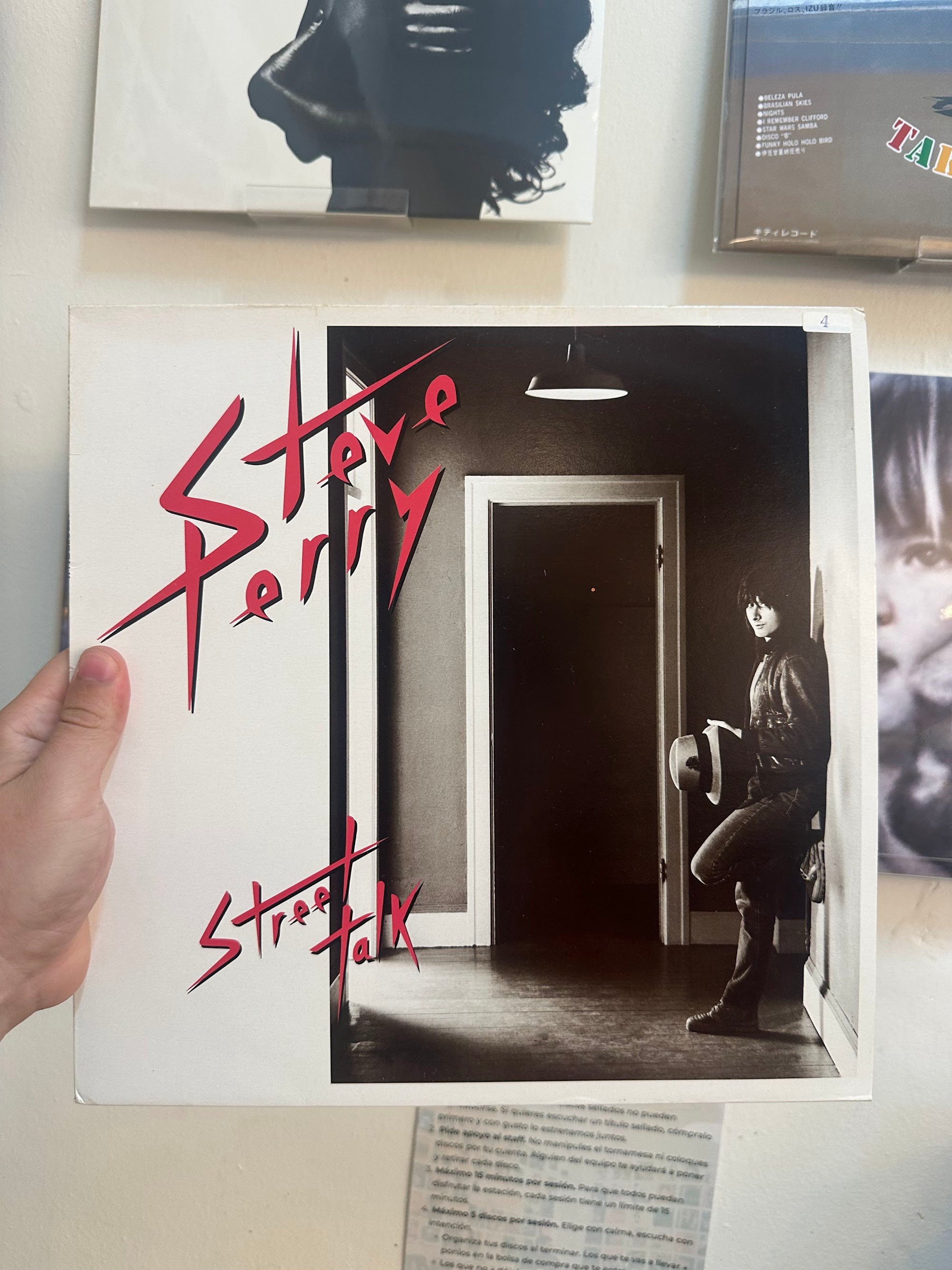 Steve Perry Street Talk front