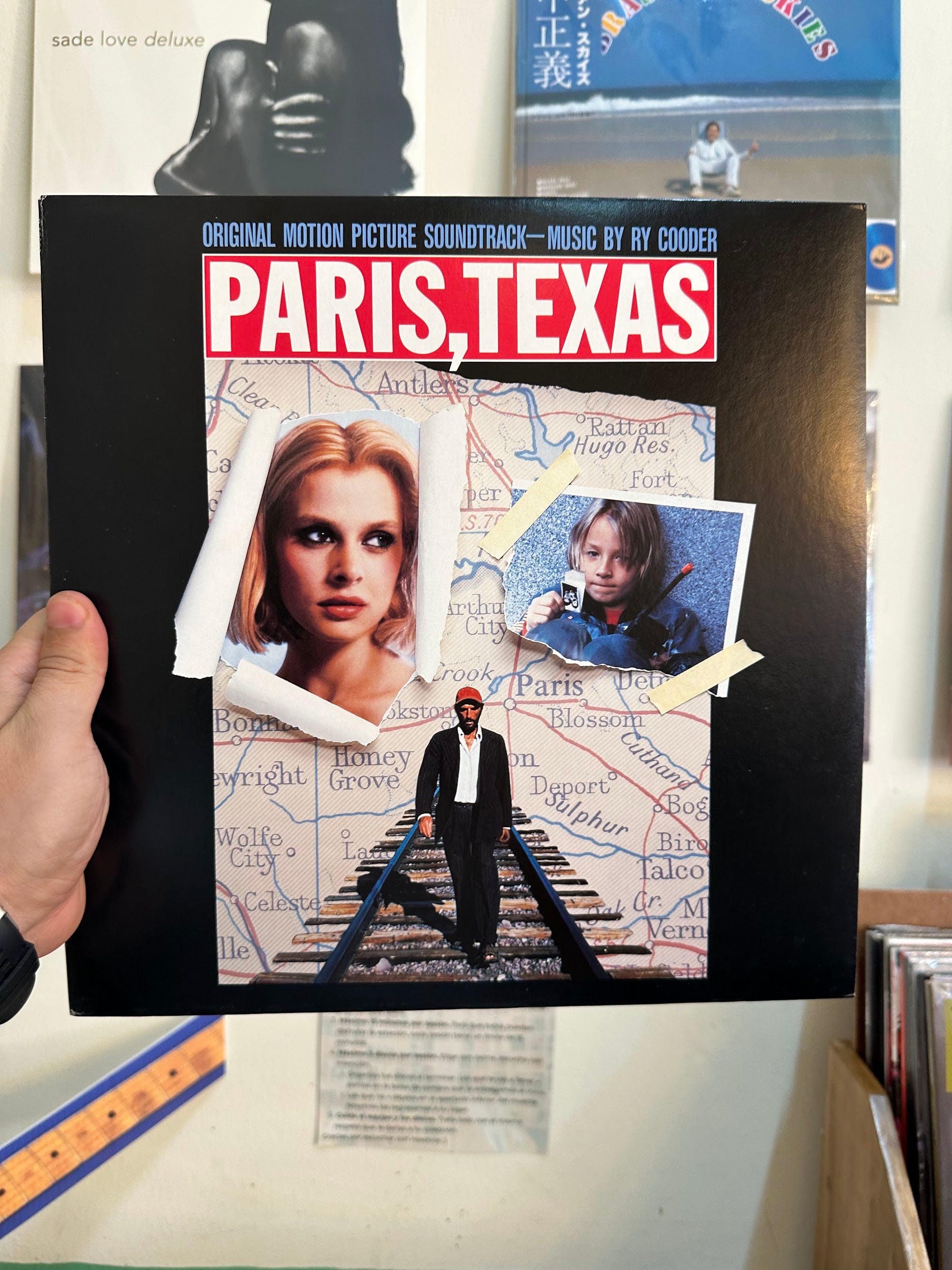 Ry Cooder – Paris, Texas OST - Portada