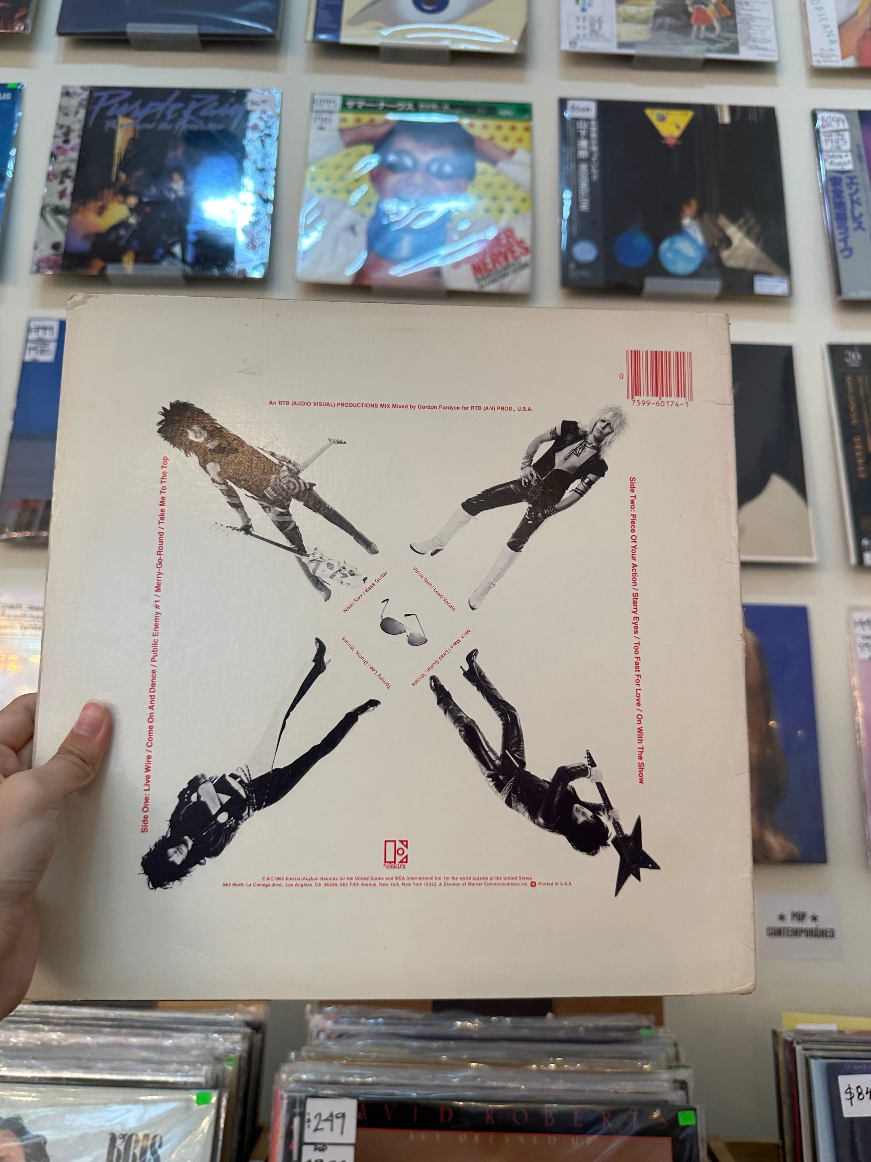 Mötley Crüe – Too Fast For Love (USA-1982)