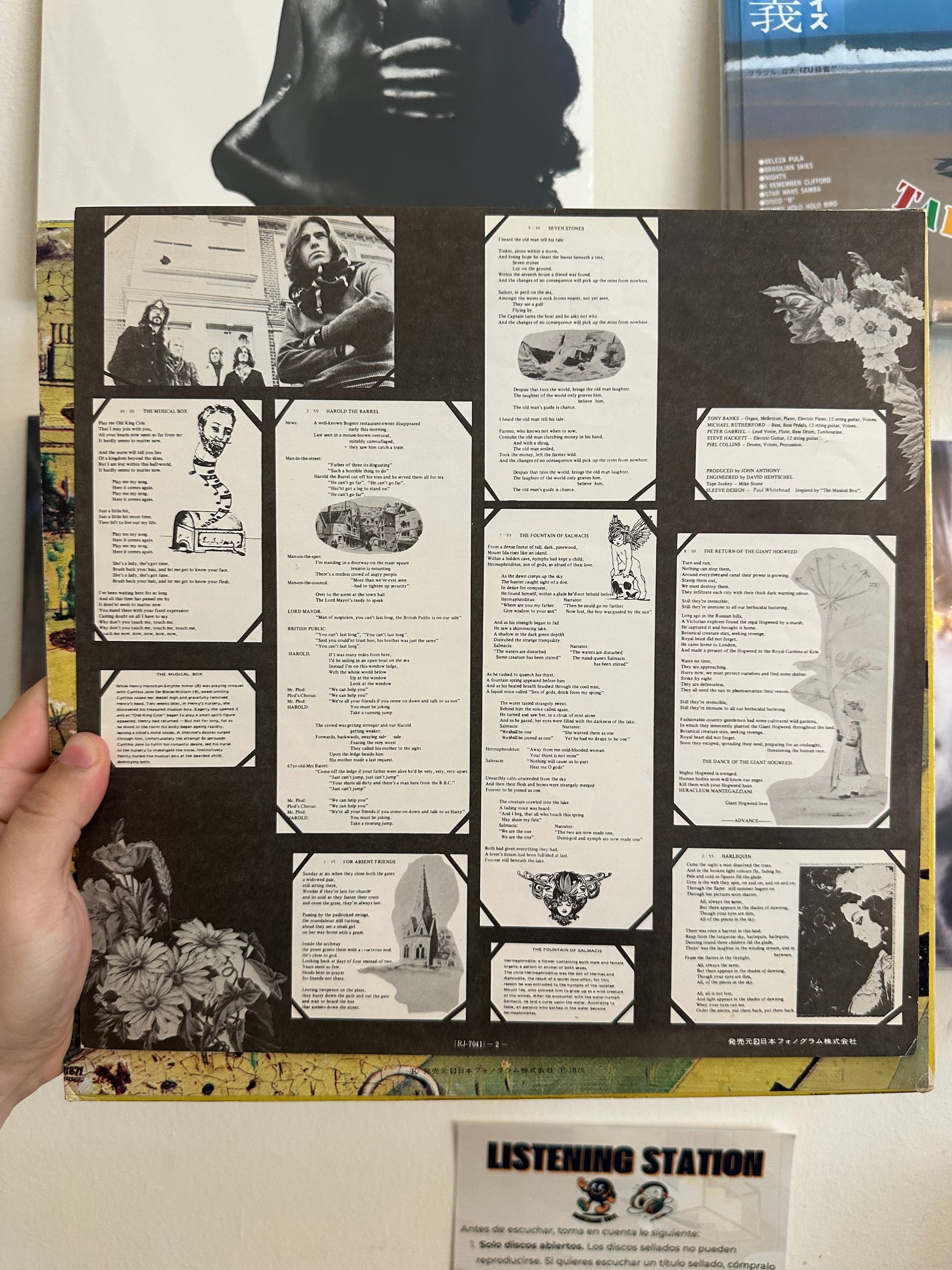 Genesis – Nursery Cryme interior