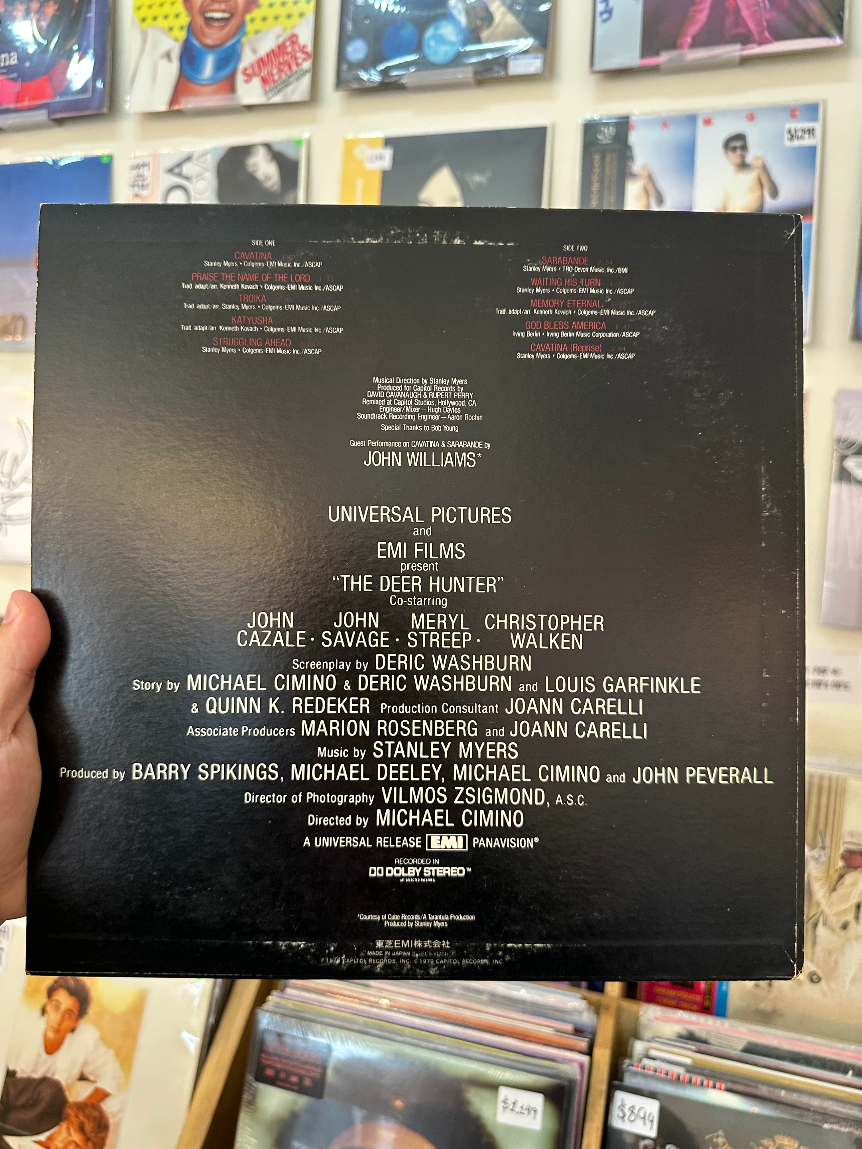 Various – The Deer Hunter (Original Motion Picture Soundtrack) (JPN-1979)