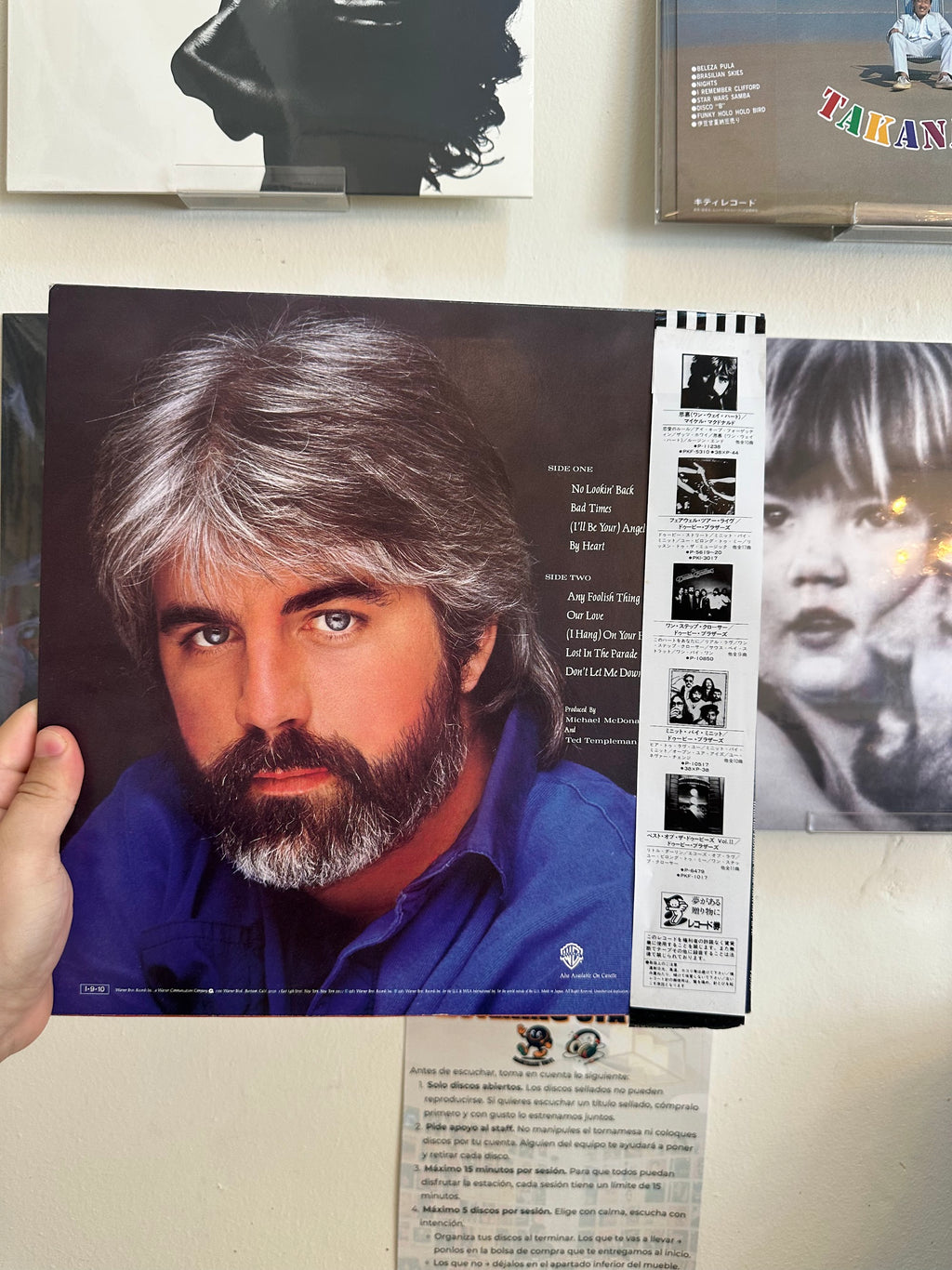 Michael McDonald – No Lookin' Back contraportada