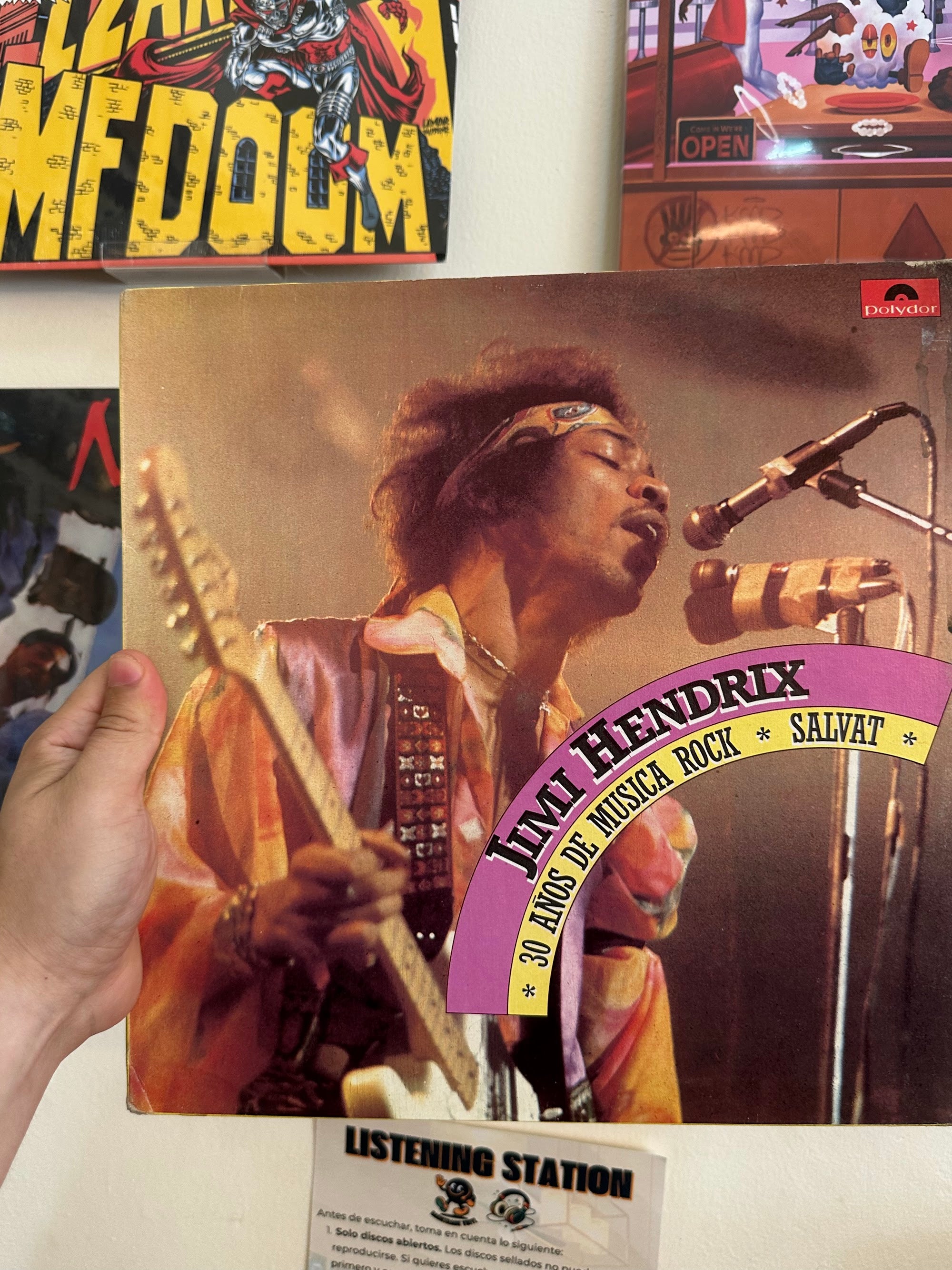 Jimi Hendrix Salvat portada