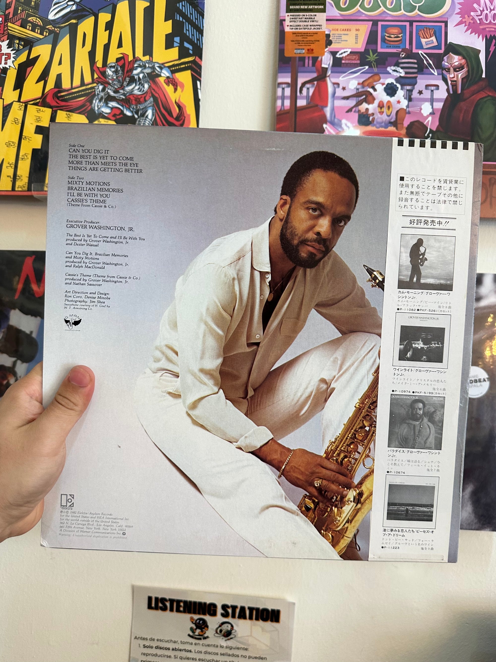 Grover Washington Jr. contraportada