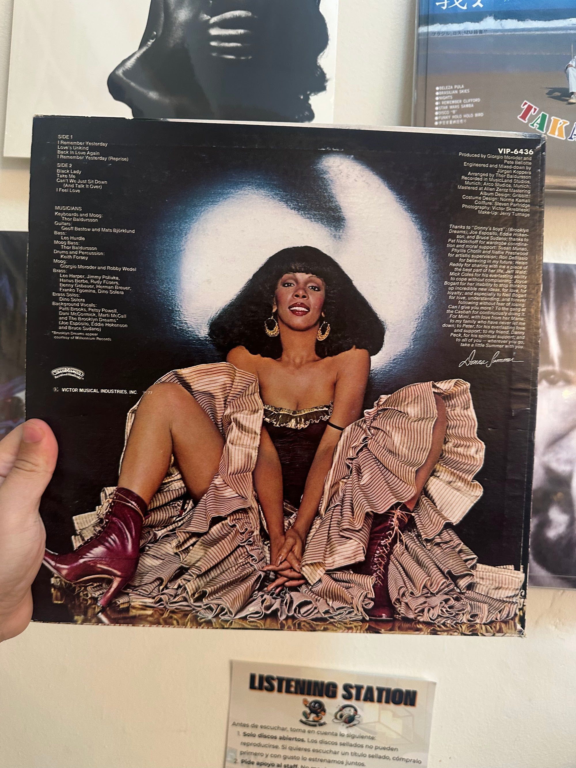 Donna Summer I Remember Yesterday back