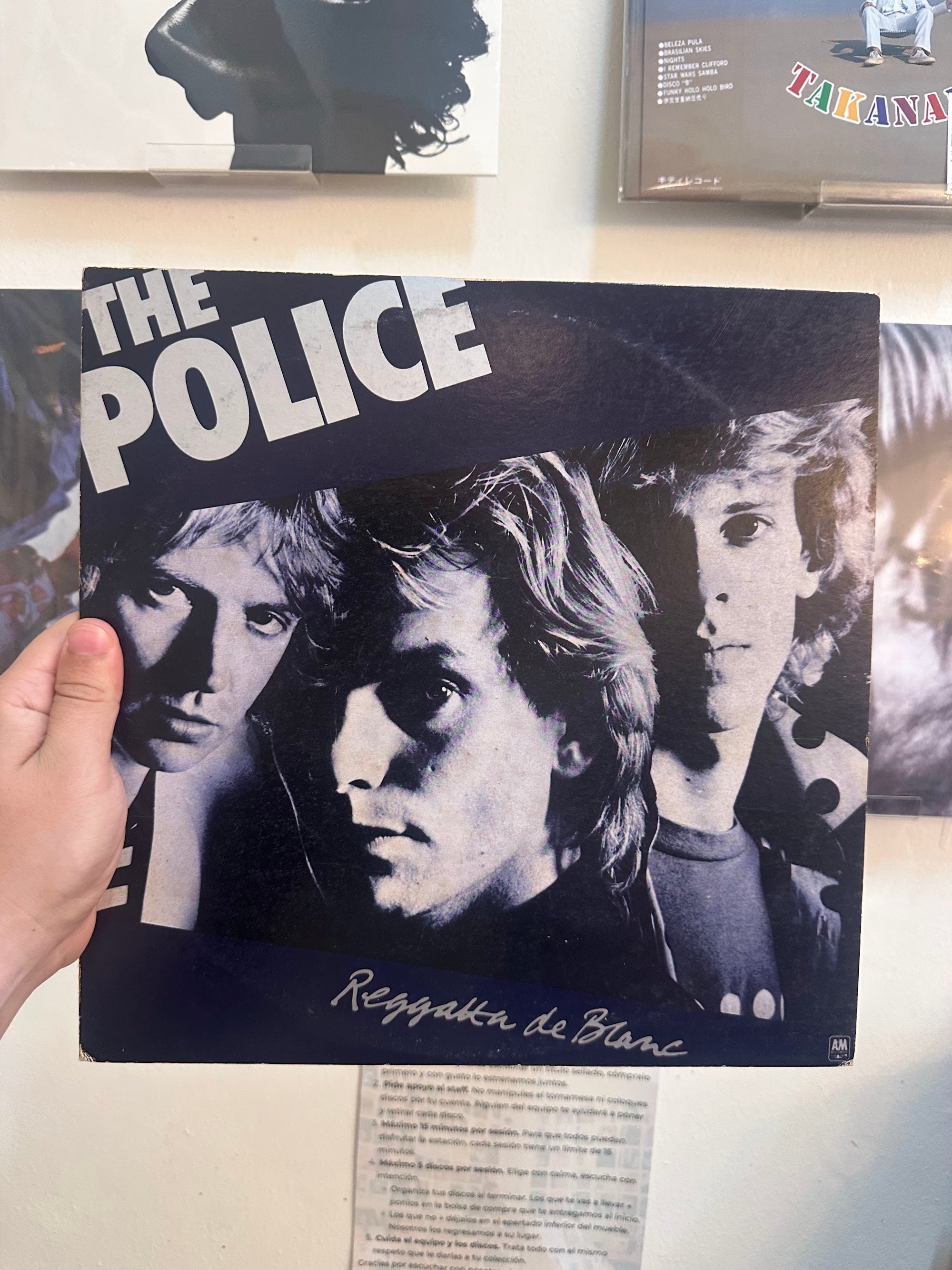 The Police Reggatta De Blanc front