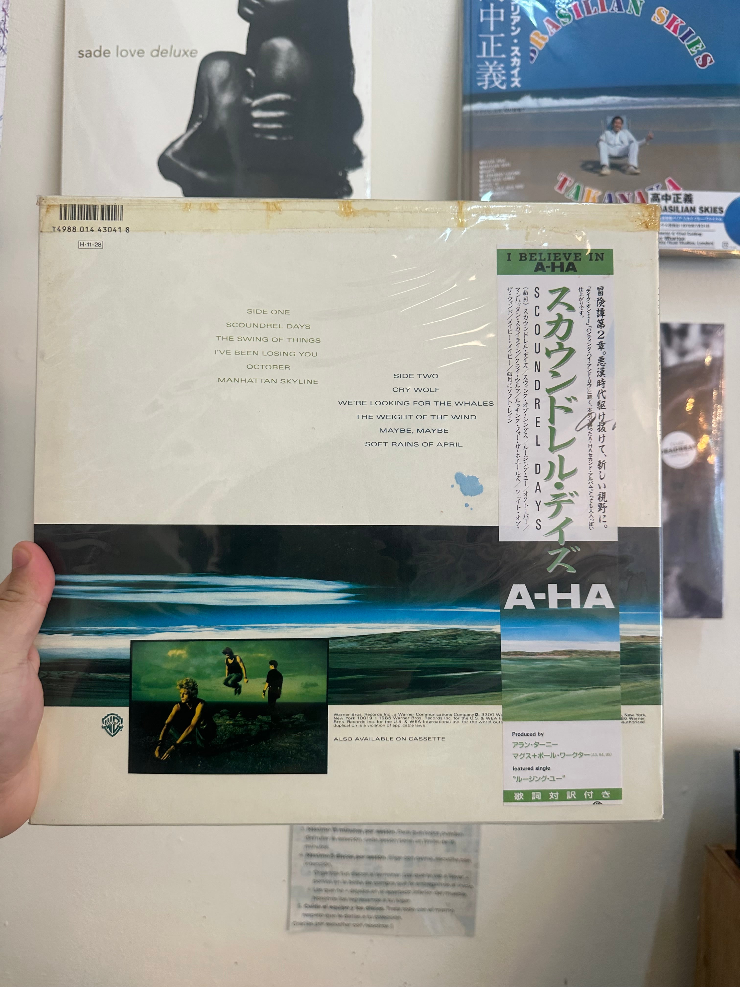 a-ha – Scoundrel Days (JPN-1986)