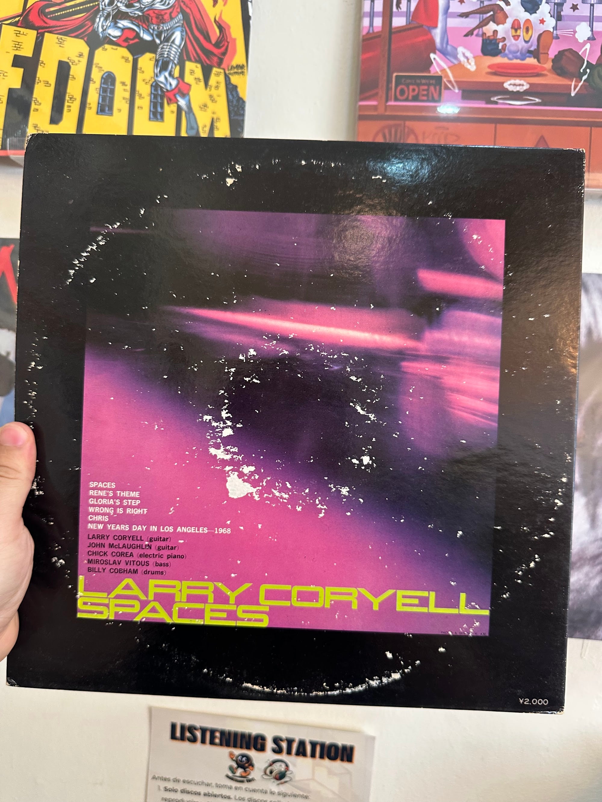 Larry Coryell Spaces contraportada