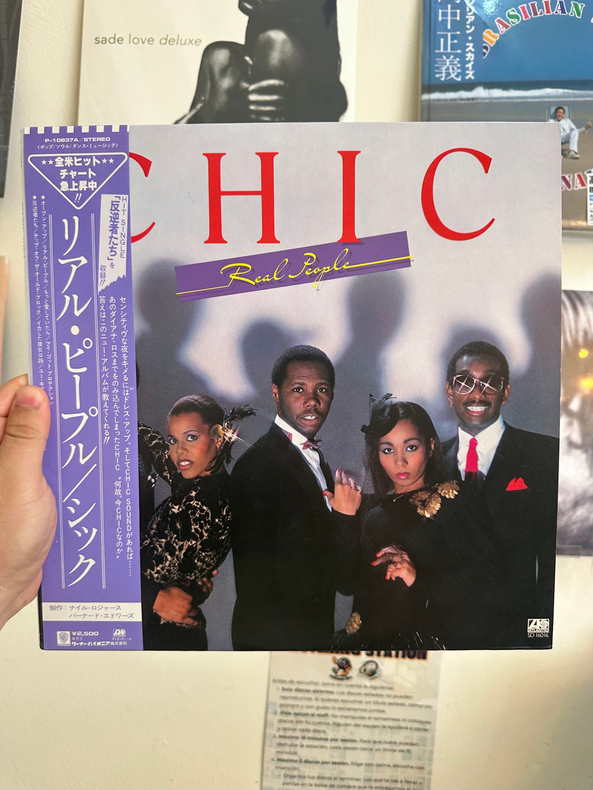 Chic – Real People portada