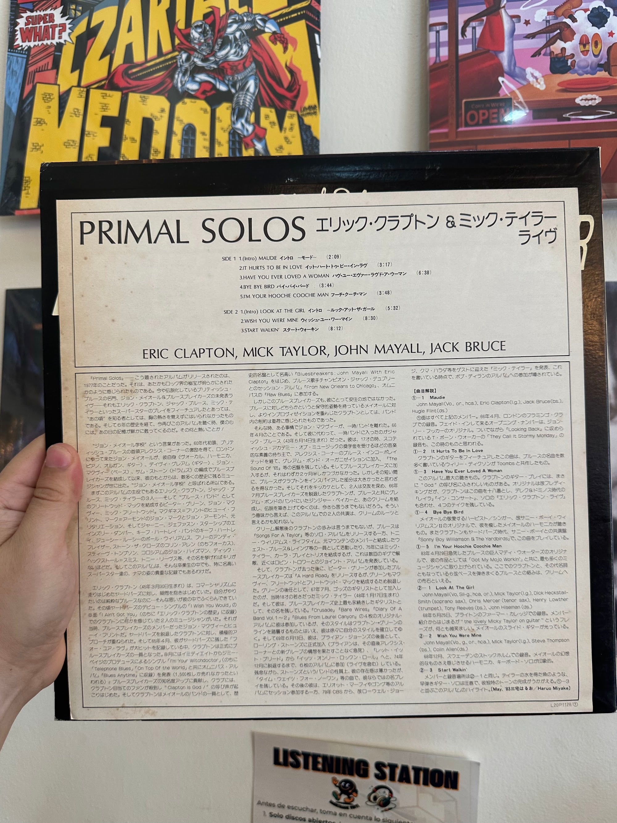 John Mayall Primal Solos inner