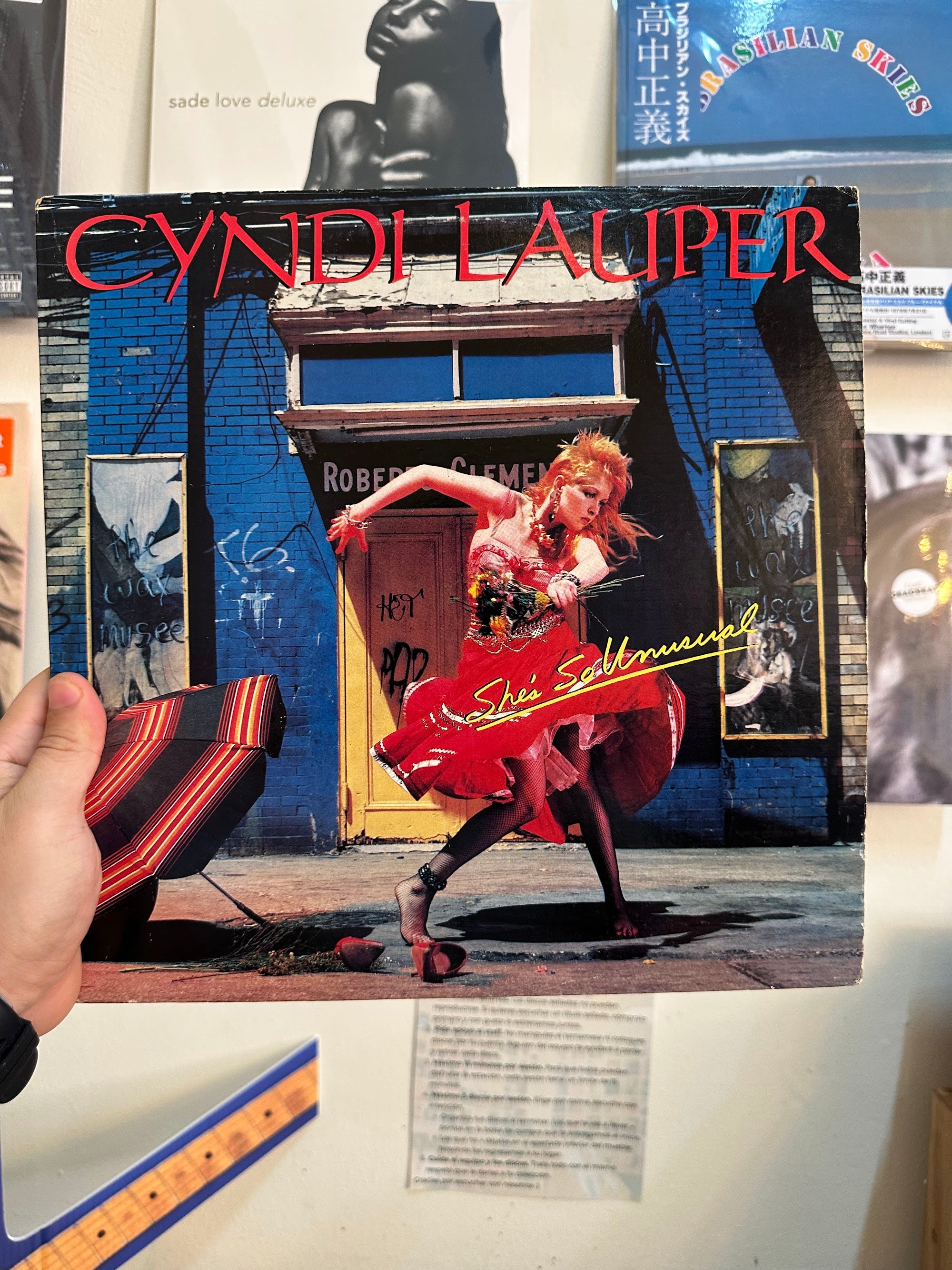 Cyndi Lauper – She's So Unusual - Portada
