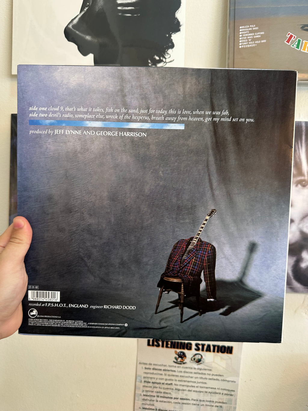 George Harrison – Cloud Nine contraportada