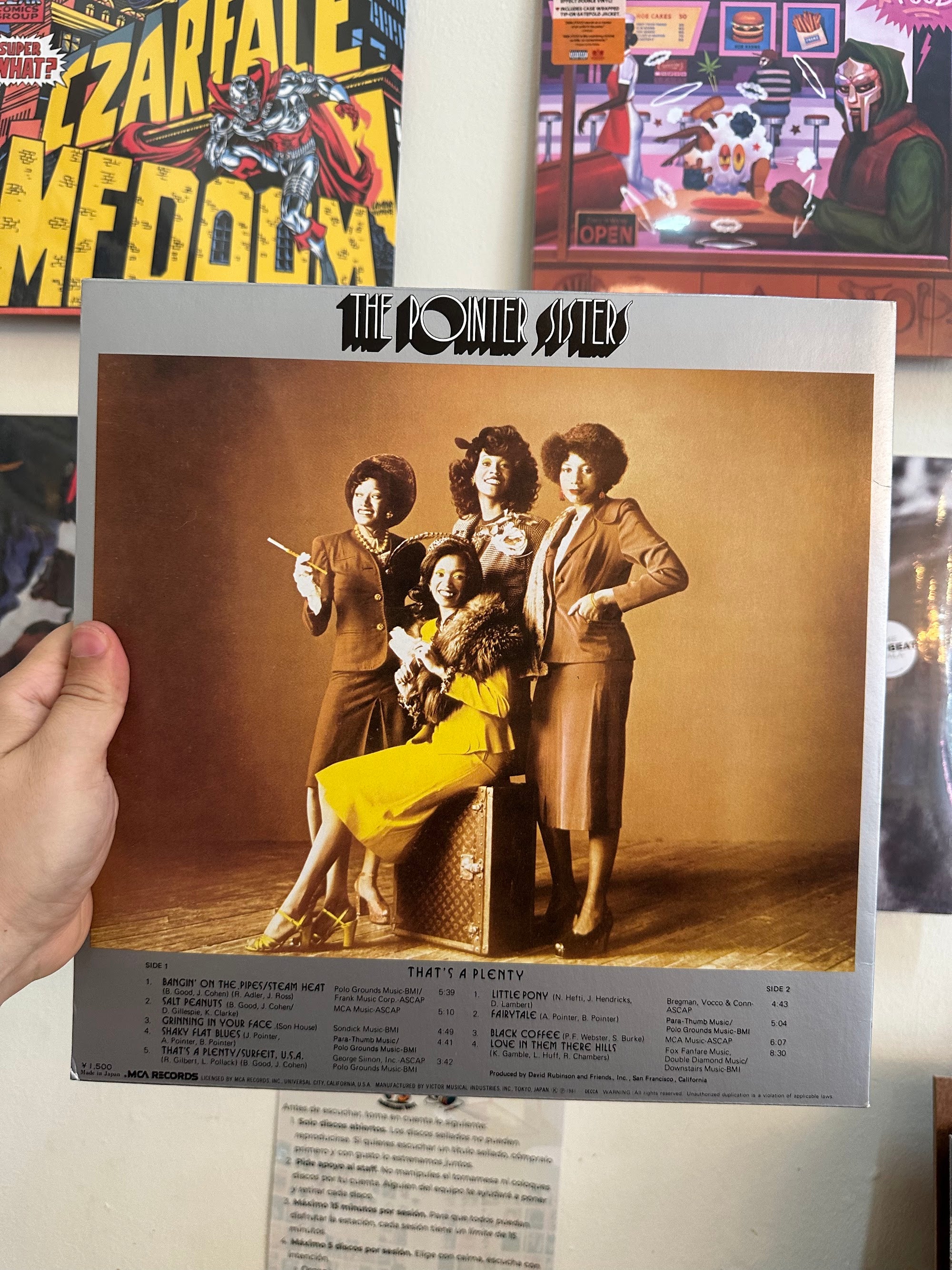 Pointer Sisters contraportada