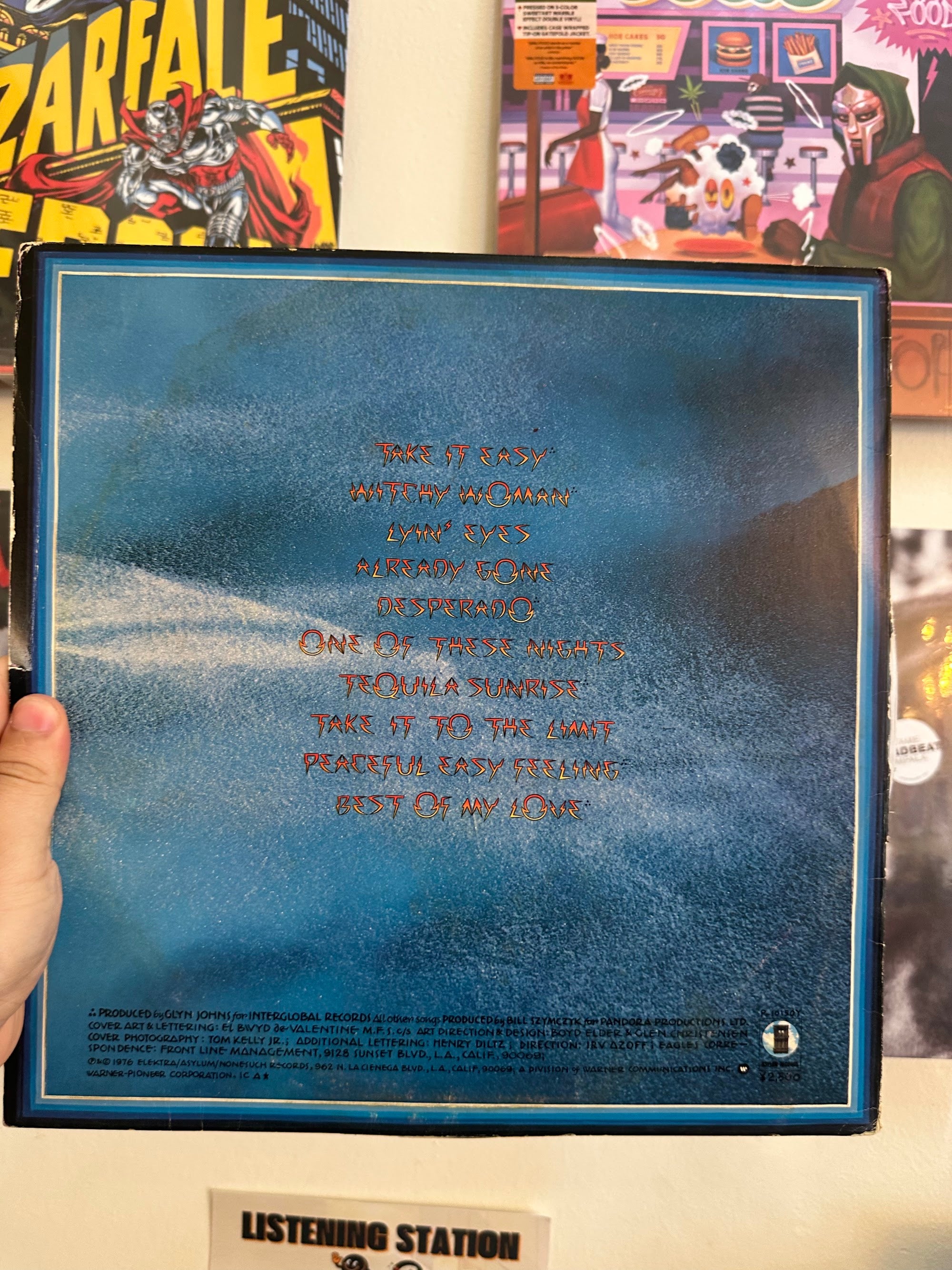 Eagles Greatest Hits contraportada