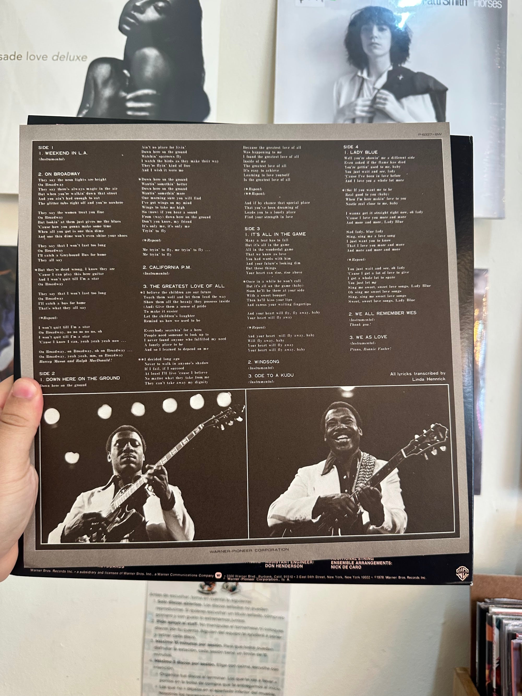 George Benson Weekend In LA inner