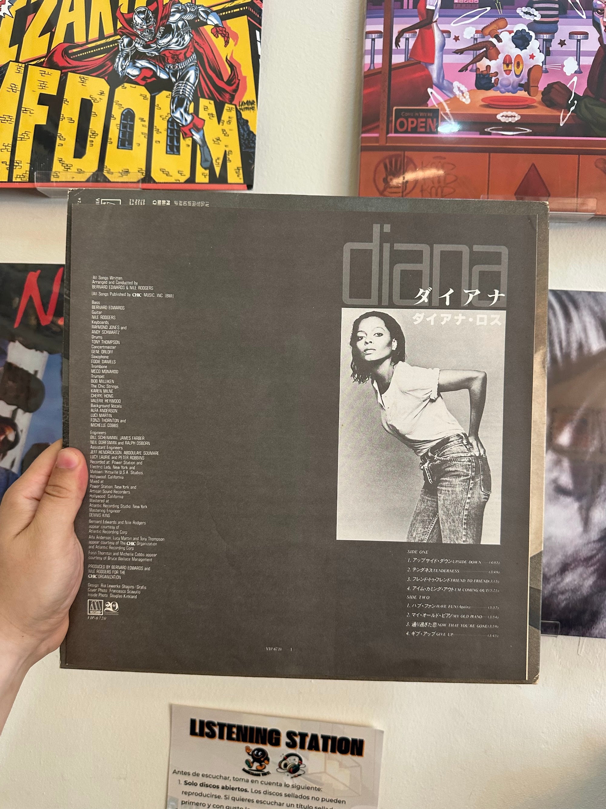 Diana Ross Diana detalle