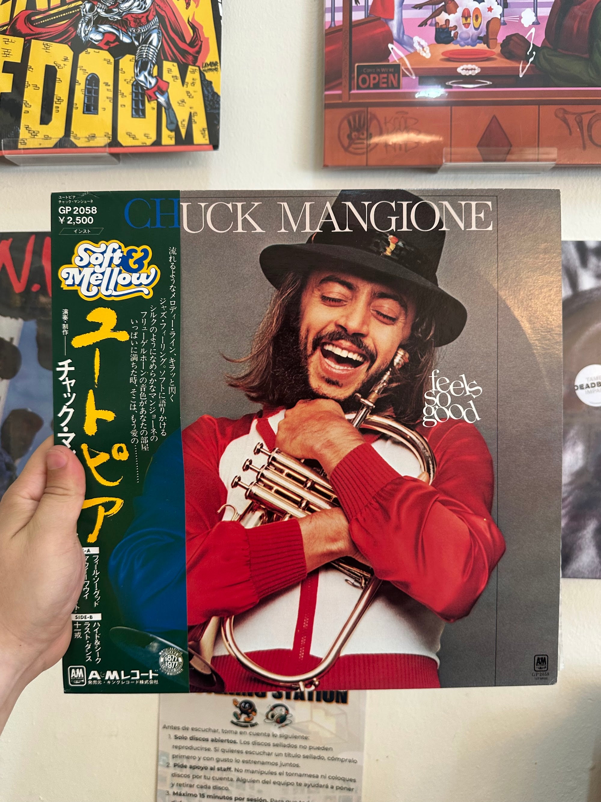 Chuck Mangione Feels So Good portada