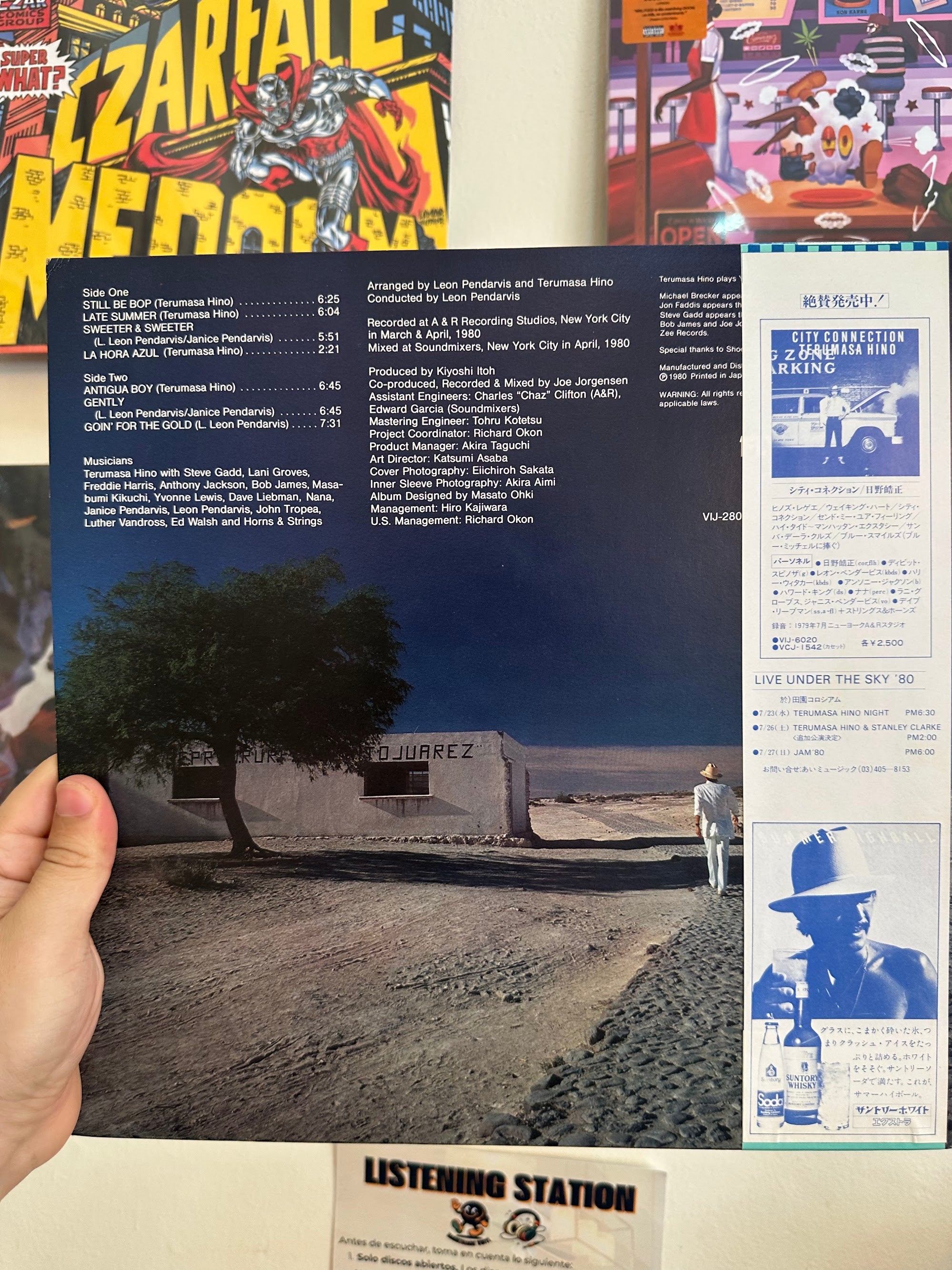 Terumasa Hino Daydream contraportada