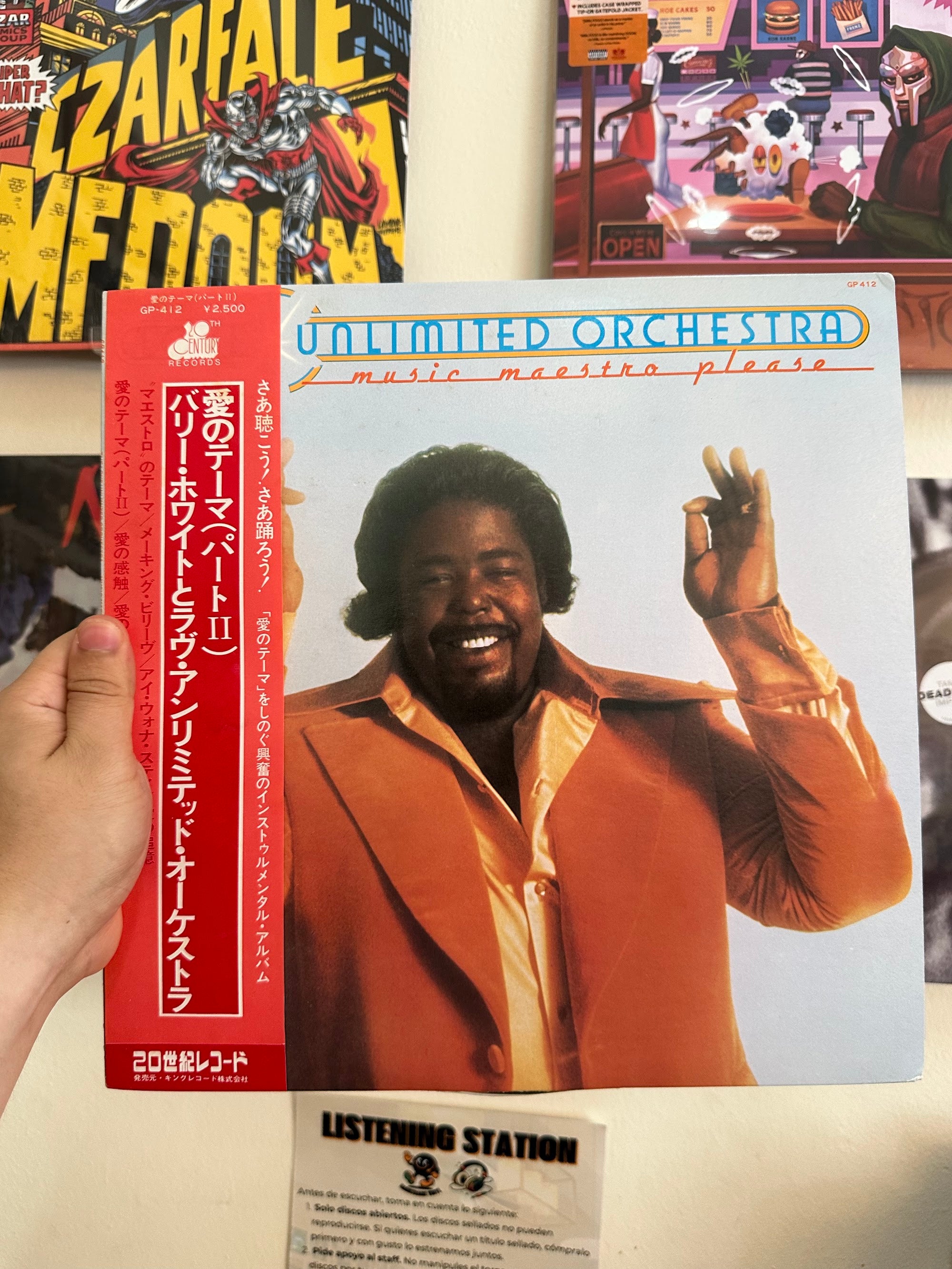 Love Unlimited Orchestra Music Maestro Please portada