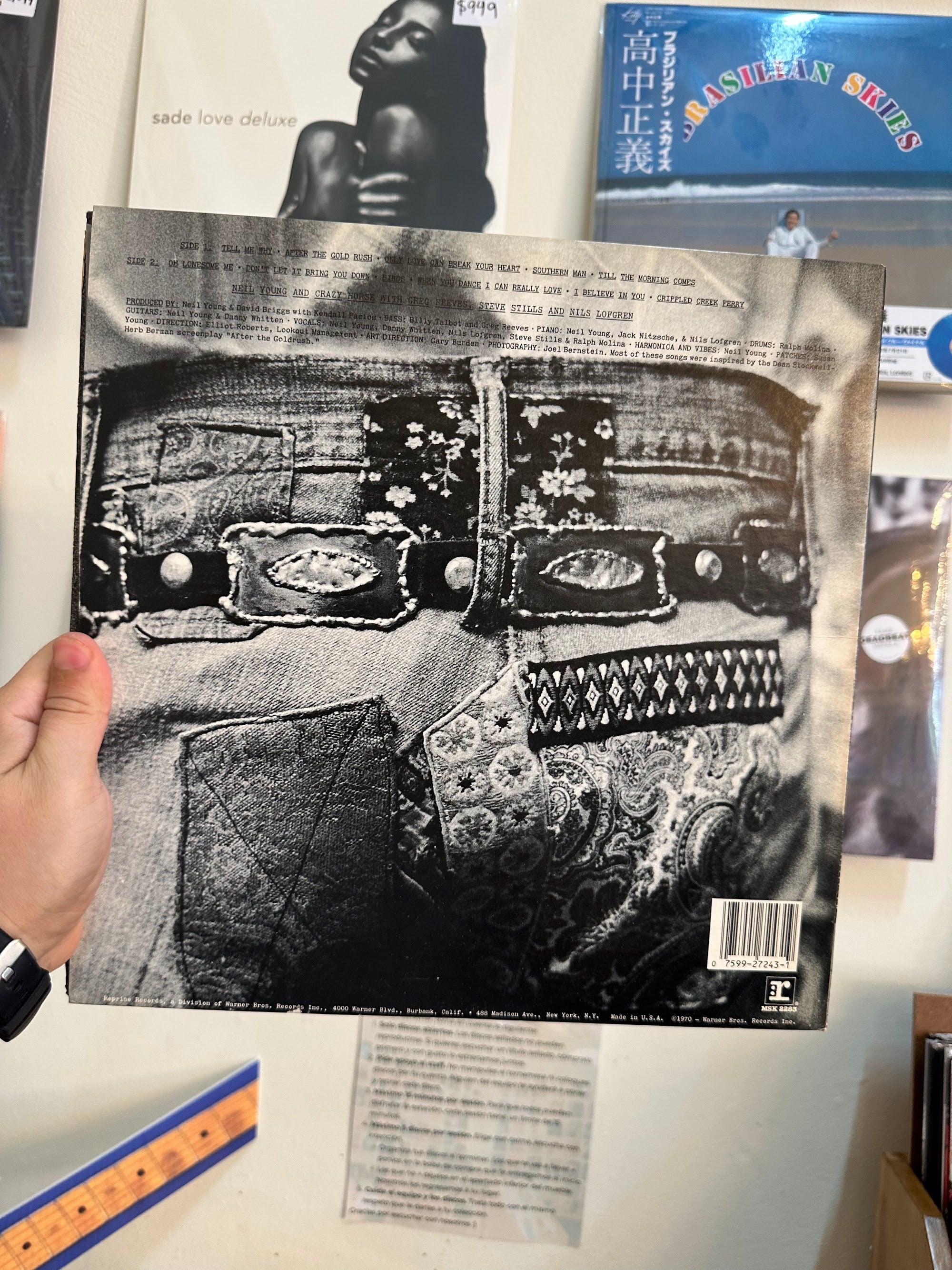 Neil Young – After The Gold Rush - Contraportada