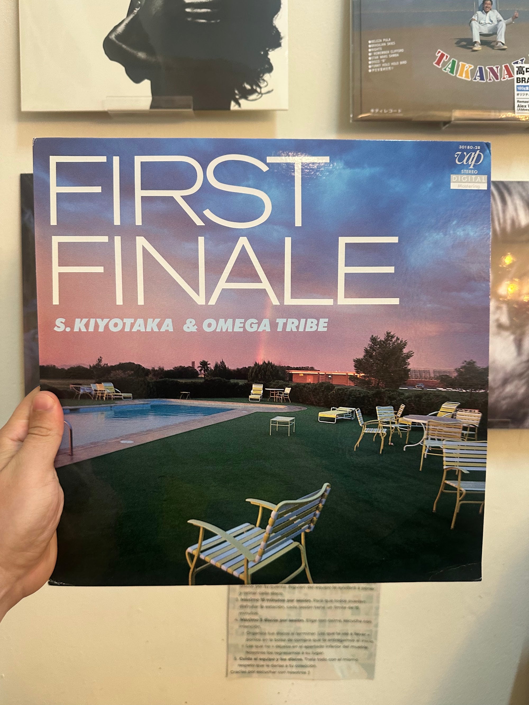 S. Kiyotaka & Omega Tribe – First Finale front