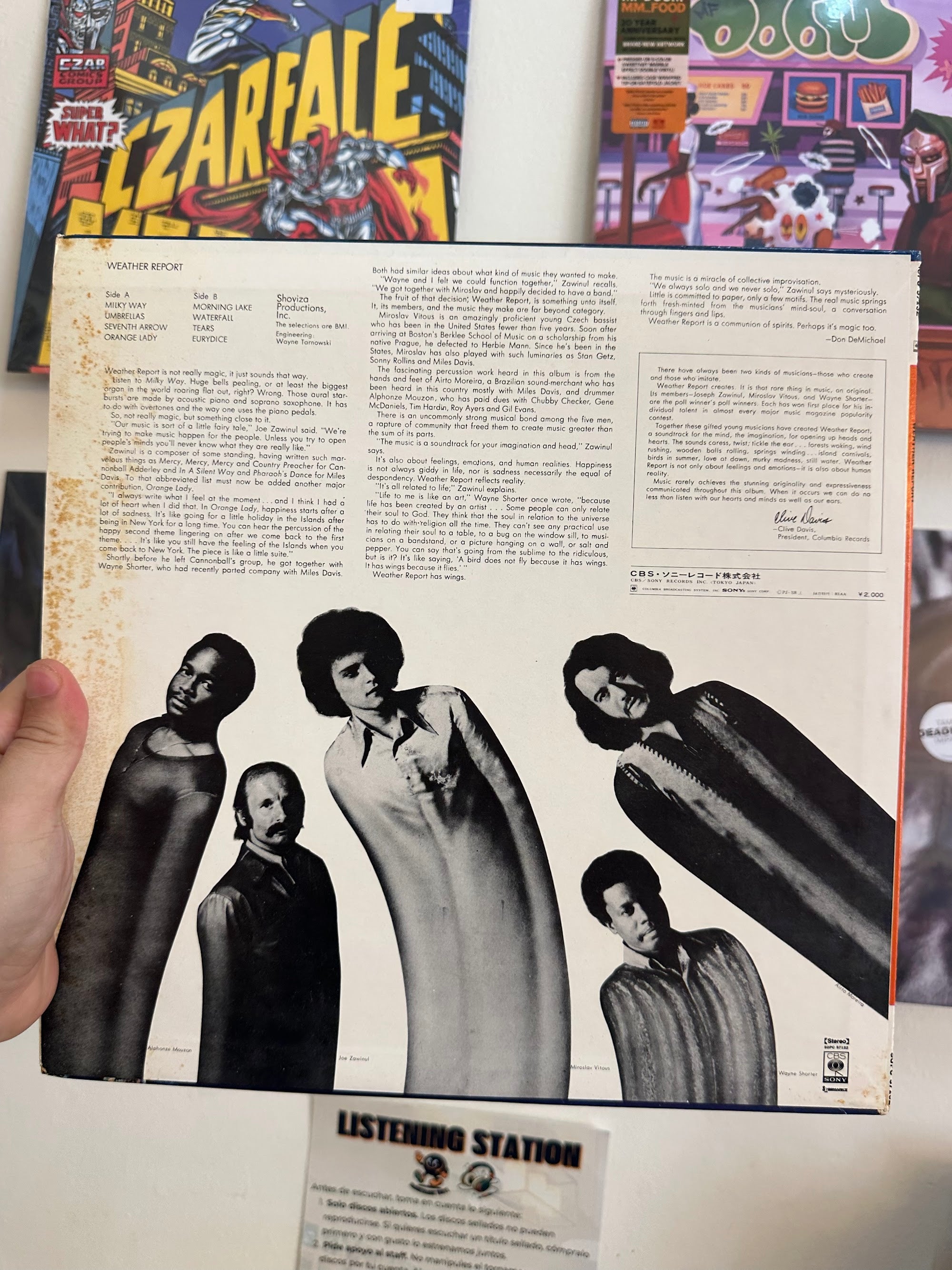 Weather Report contraportada