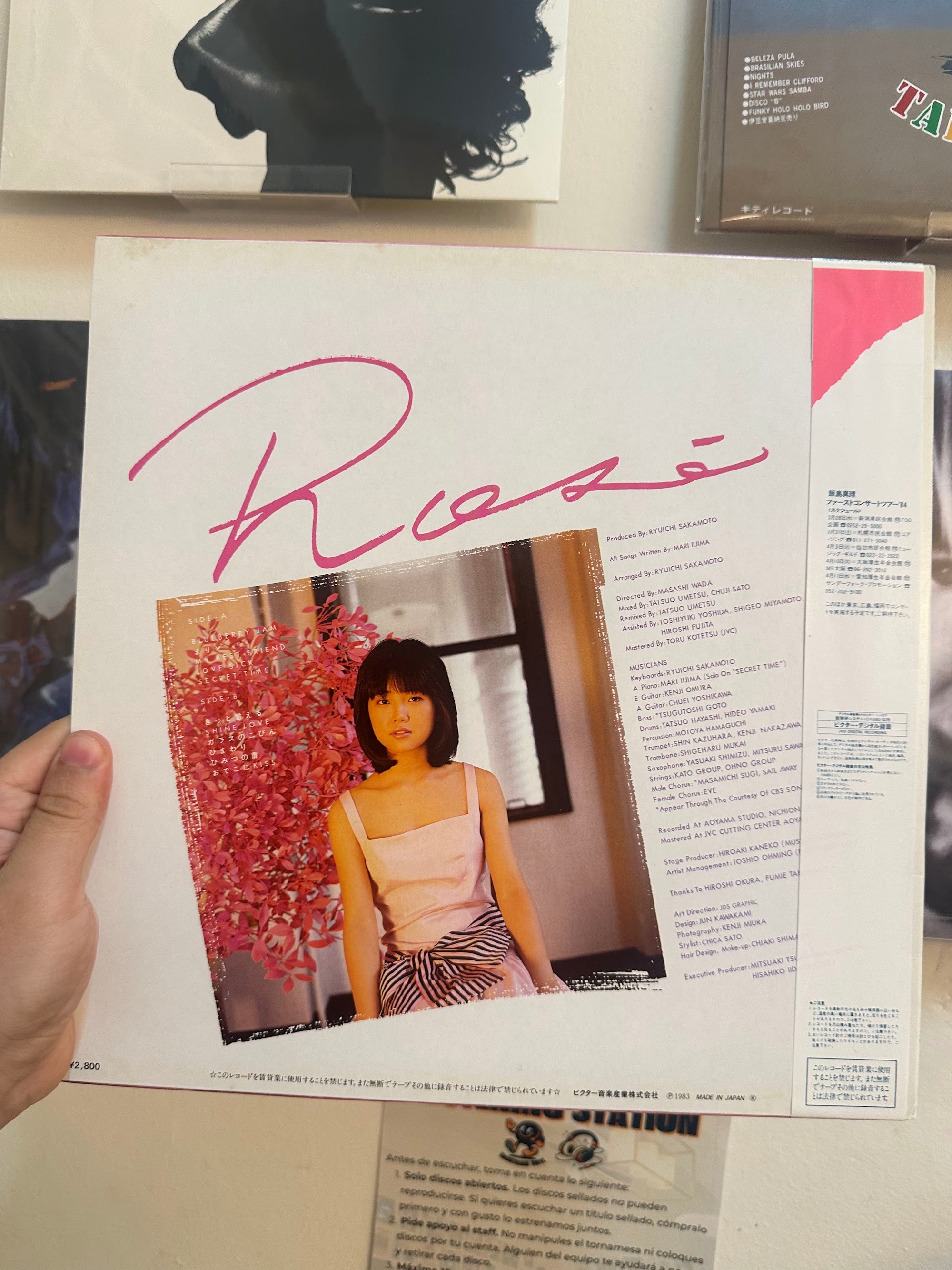 Mari Iijima Rose back