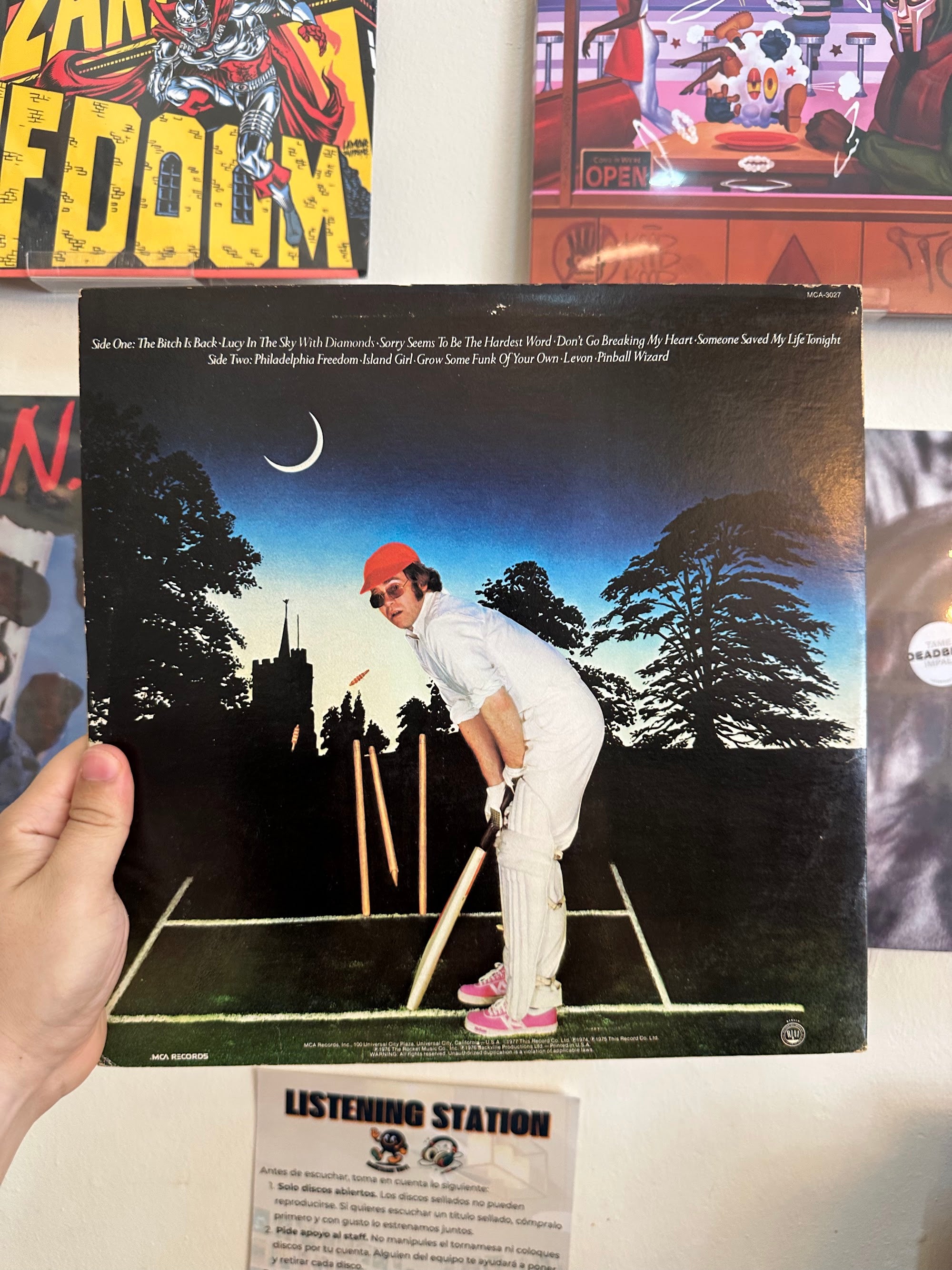 Elton John Greatest Hits Vol II contraportada