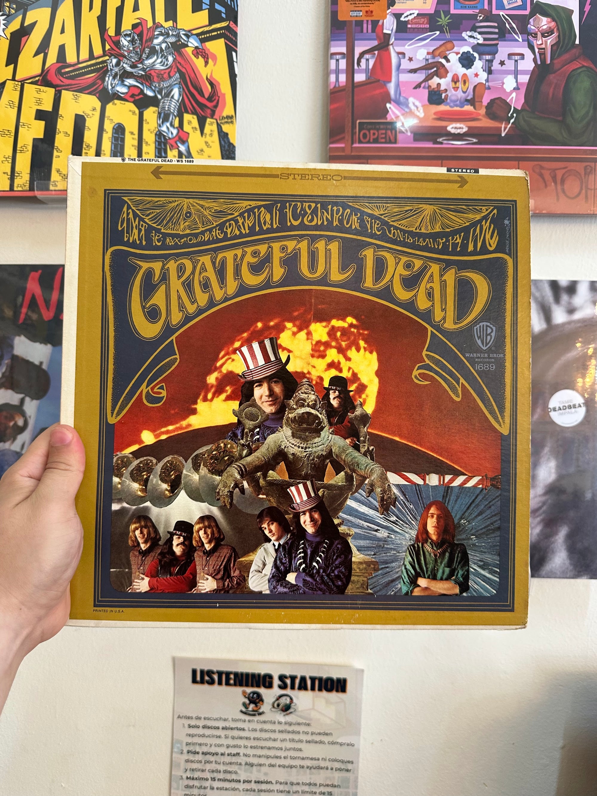 The Grateful Dead portada