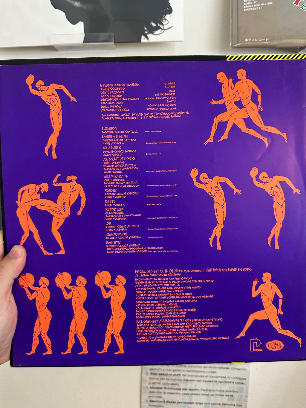 Santana – Marathon interior créditos