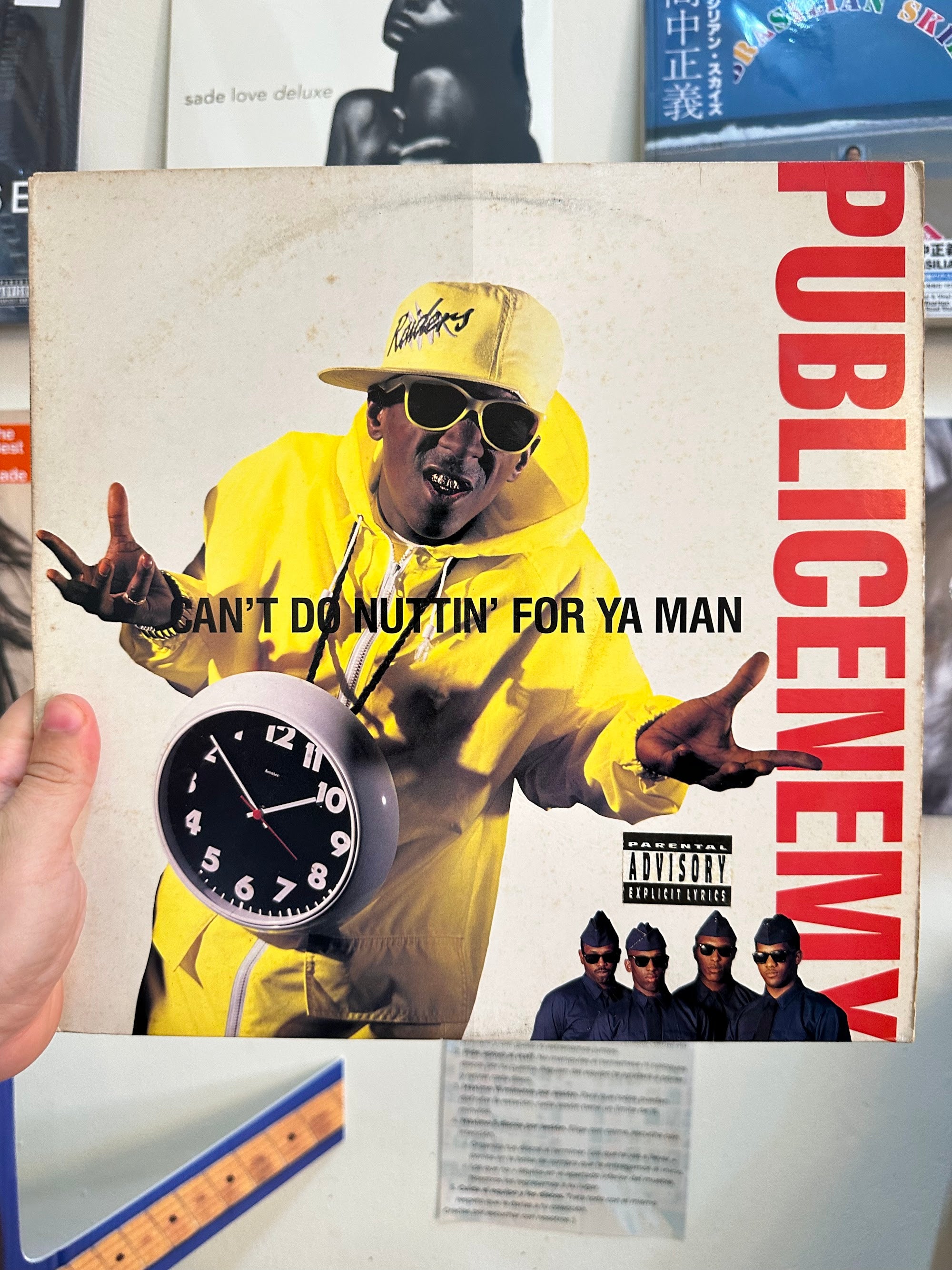 Public Enemy – Can't Do Nuttin' For Ya Man - Contraportada