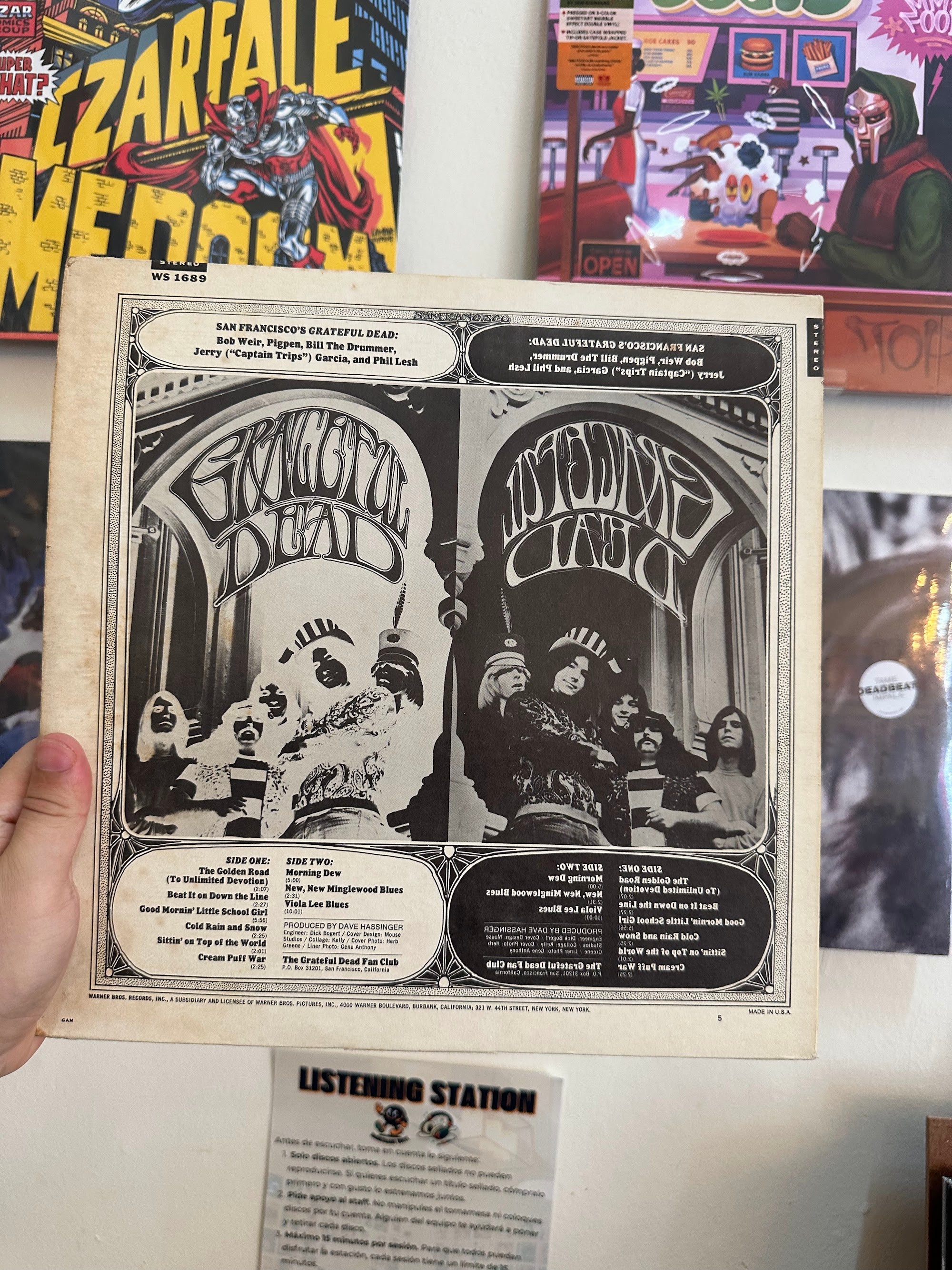 The Grateful Dead contraportada