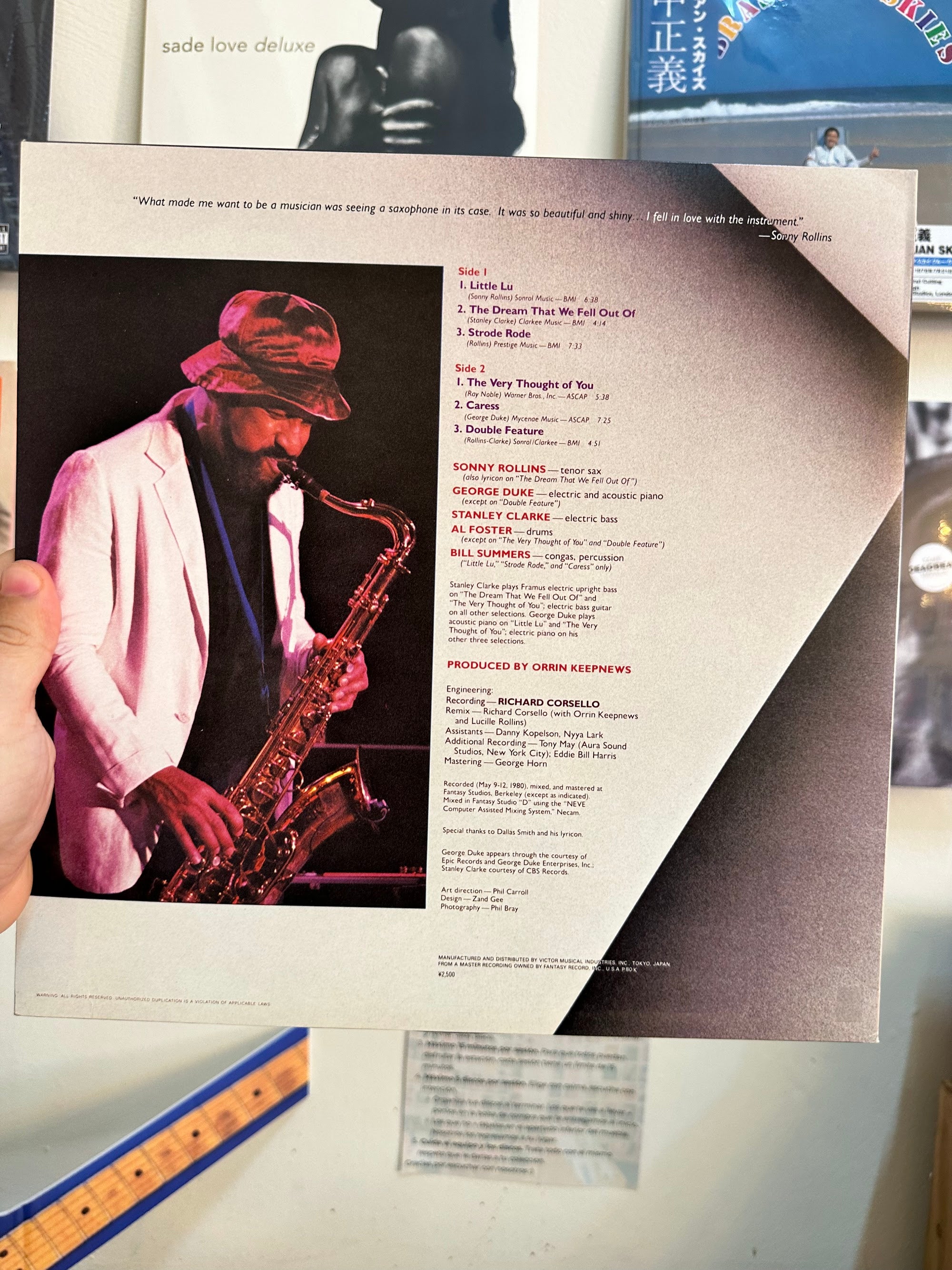 Sonny Rollins – Love At First Sight (JPN 1980)