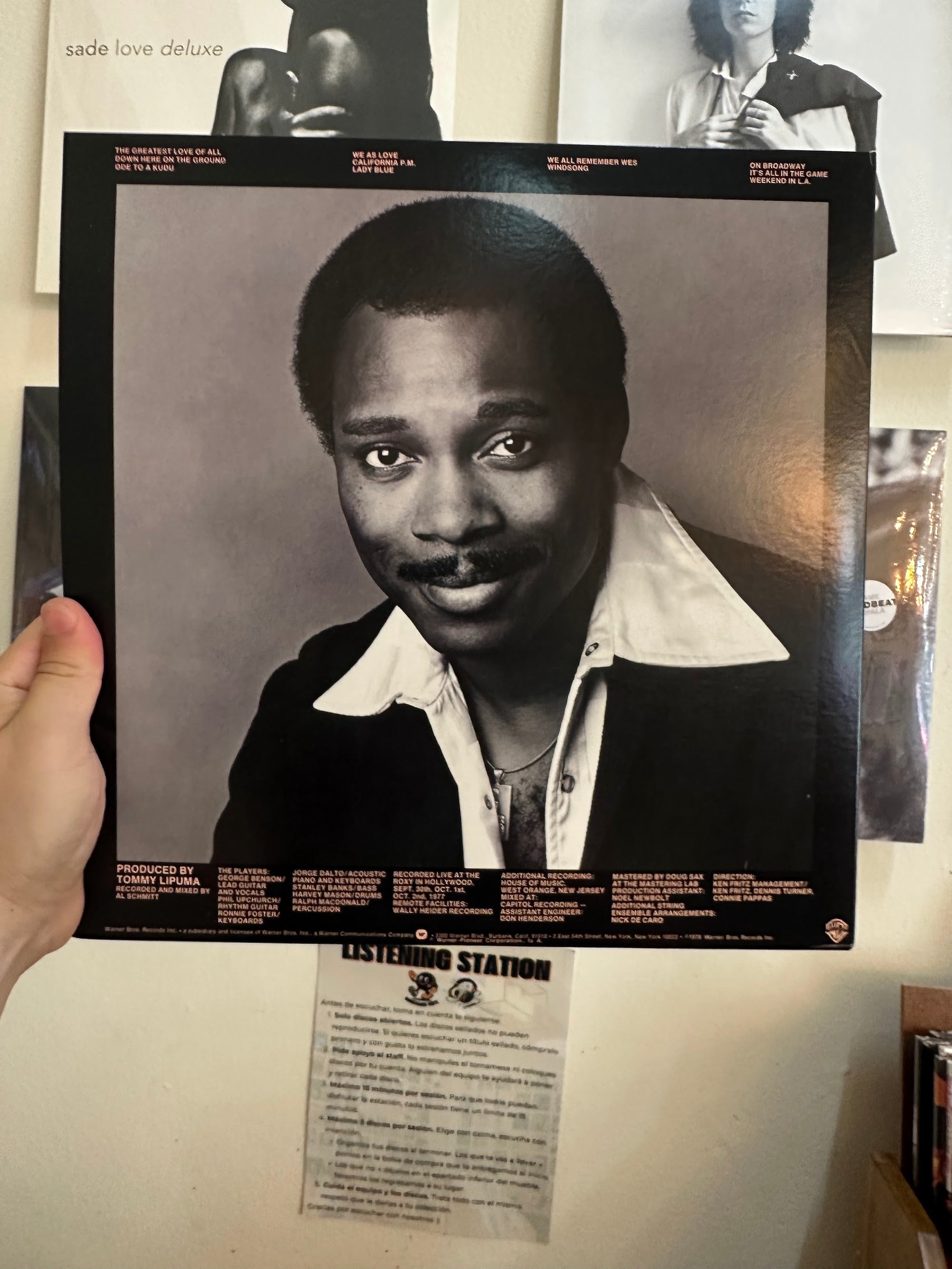 George Benson Weekend In LA contraportada