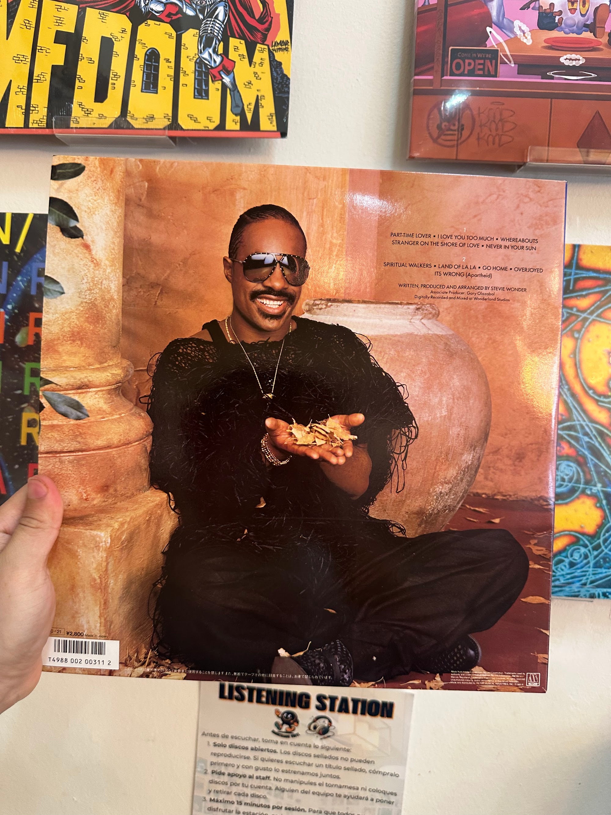 Stevie Wonder – In Square Circle (JPN-1985)
