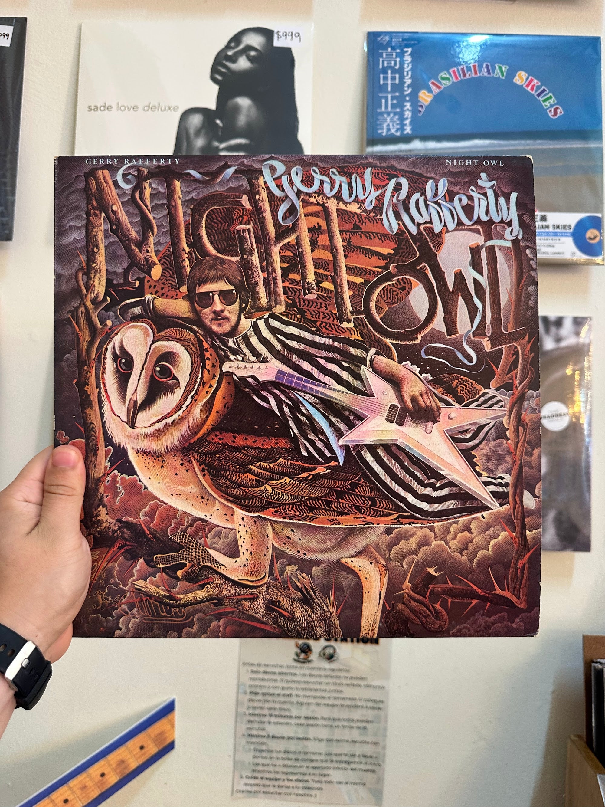 Gerry Rafferty – Night Owl - Portada