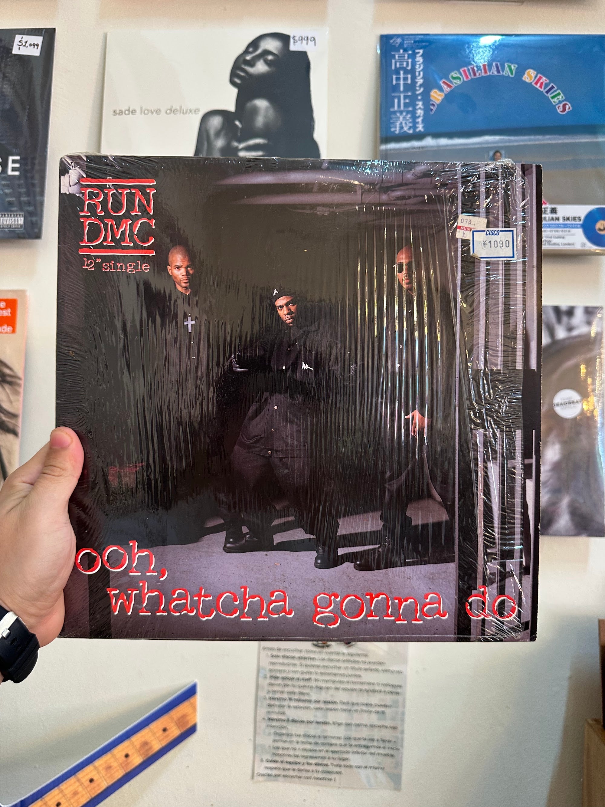 Run DMC – Ooh, Whatcha Gonna Do - Portada