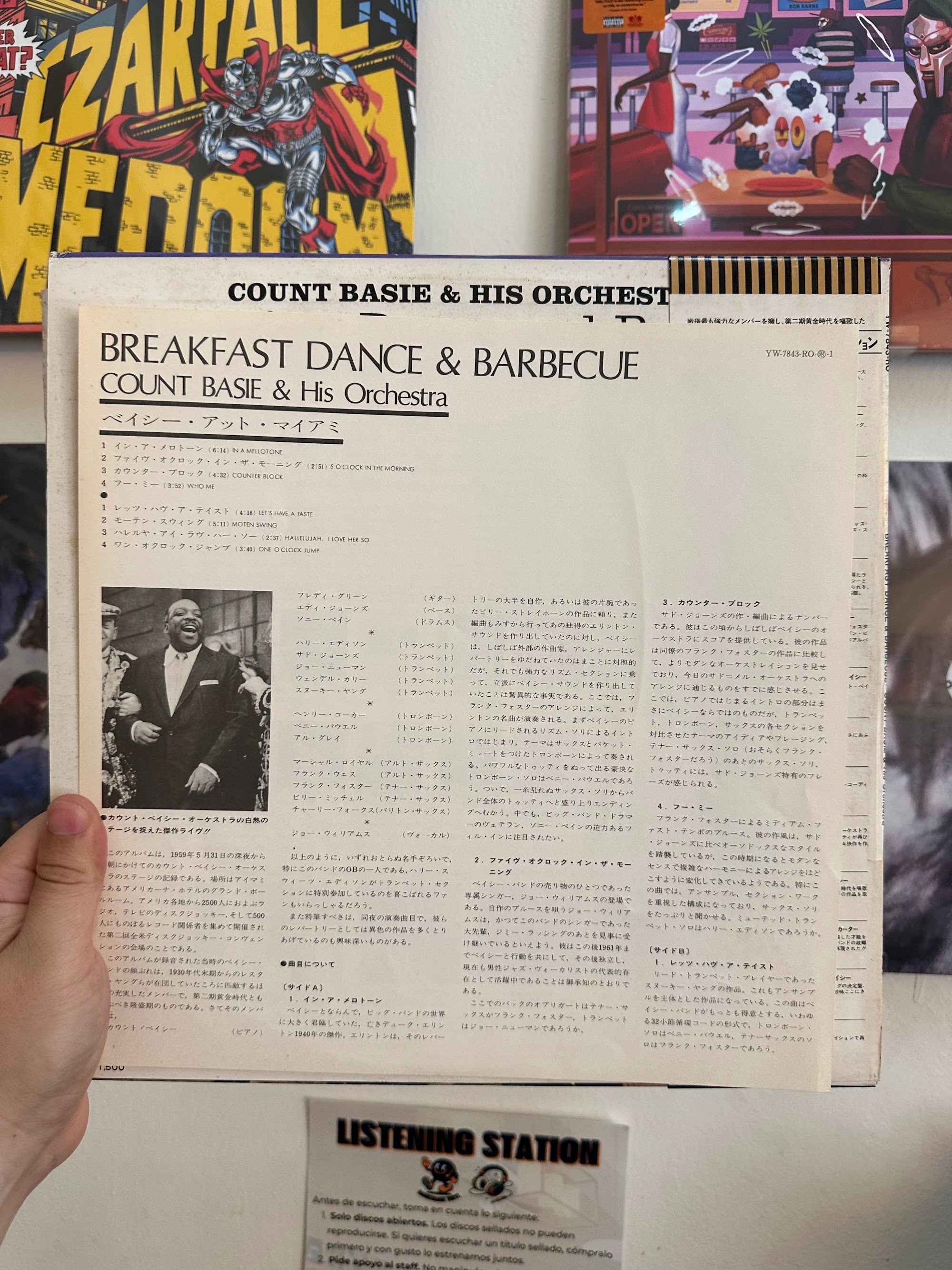 Count Basie detalle