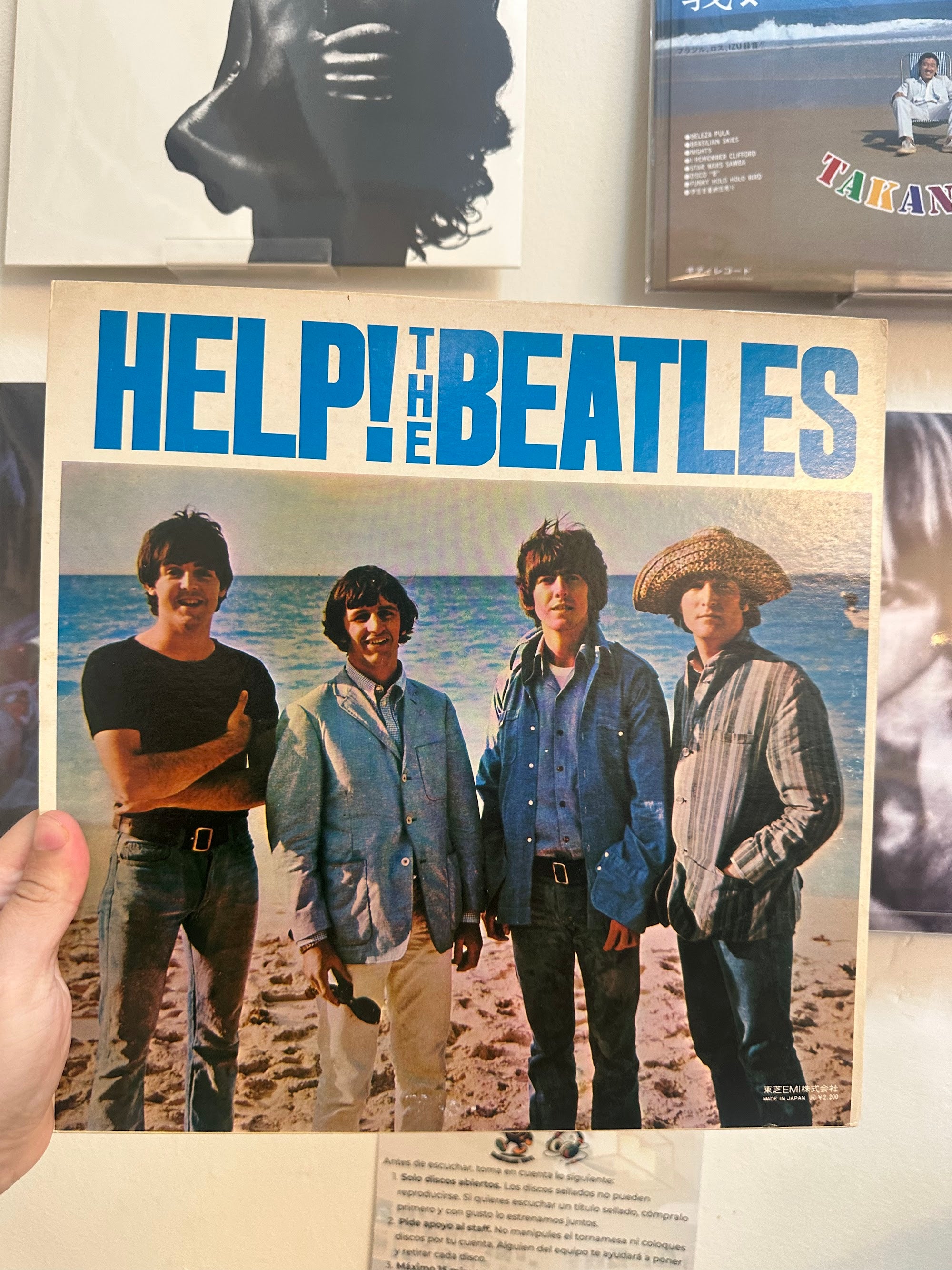 The Beatles Help! back