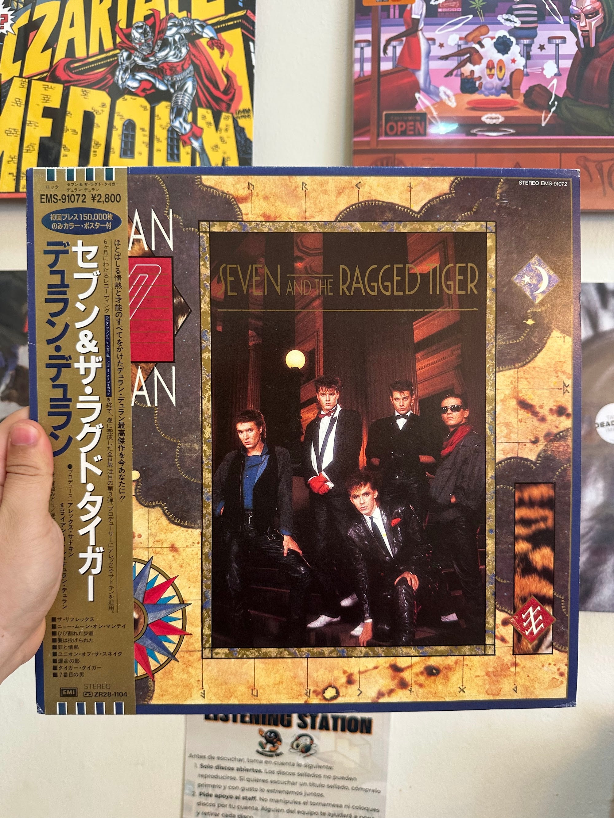 Duran Duran Seven And The Ragged Tiger portada