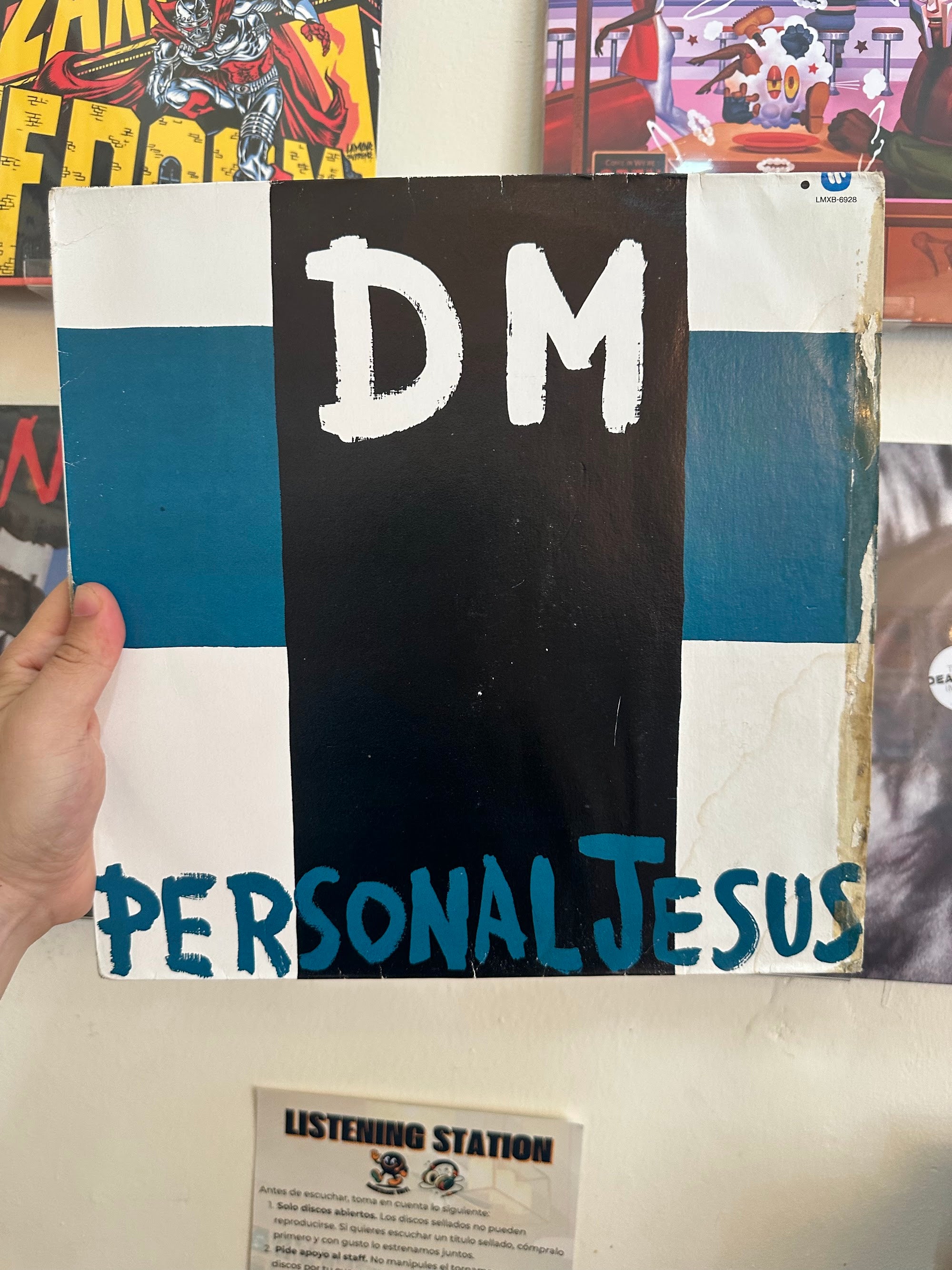 Depeche Mode Personal Jesus portada