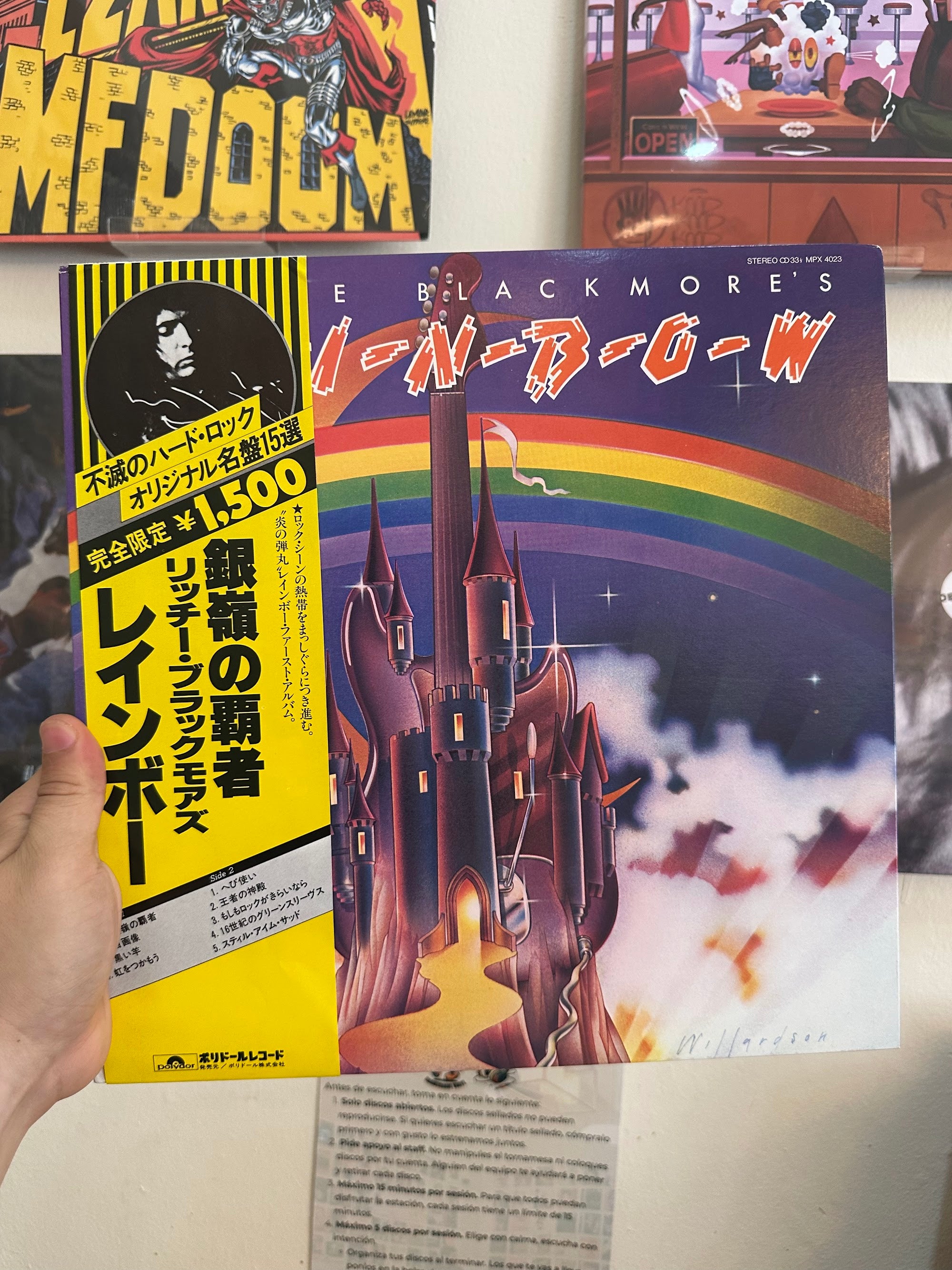 Rainbow Ritchie Blackmore's Rainbow portada