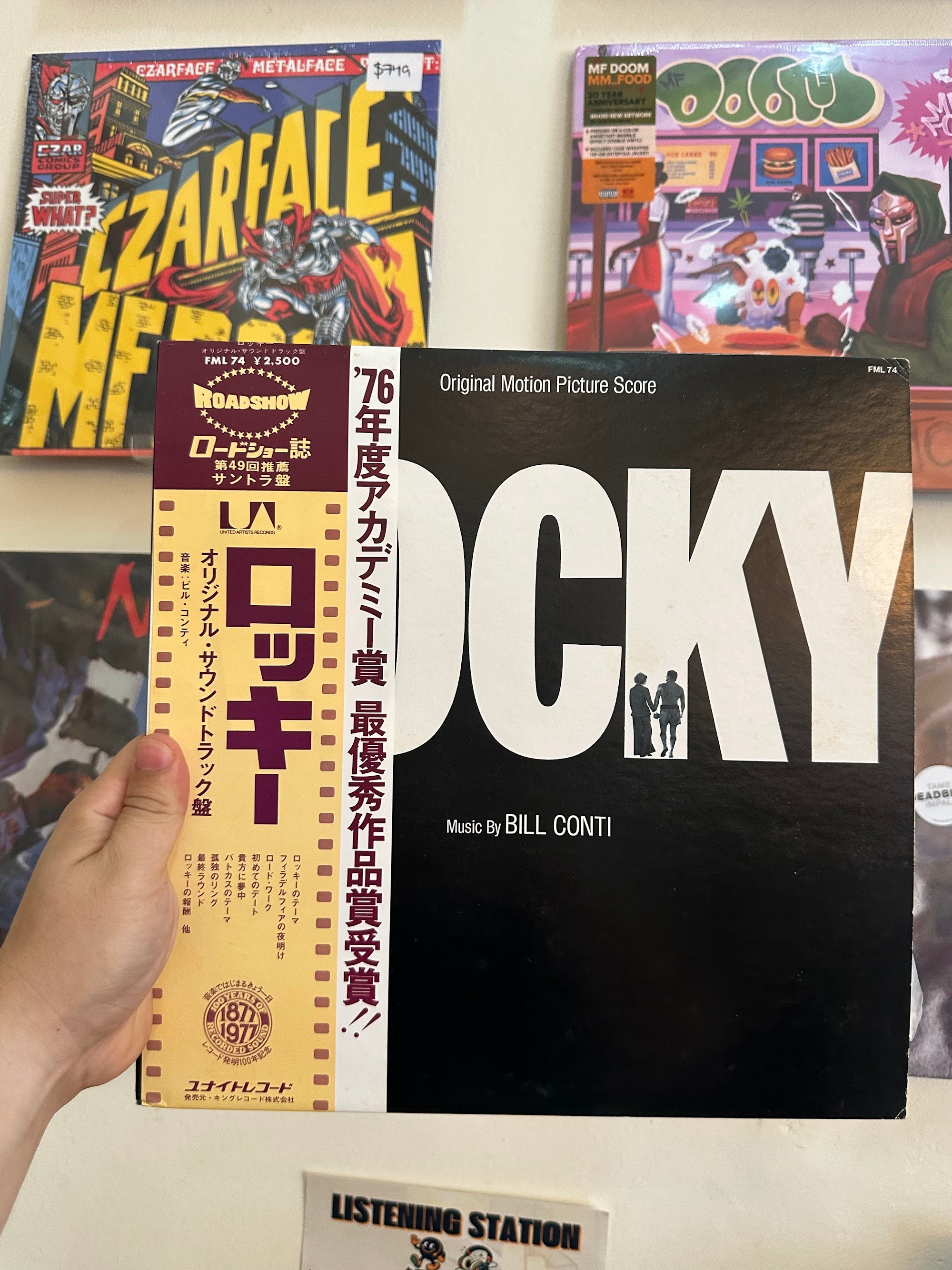 Bill Conti Rocky portada
