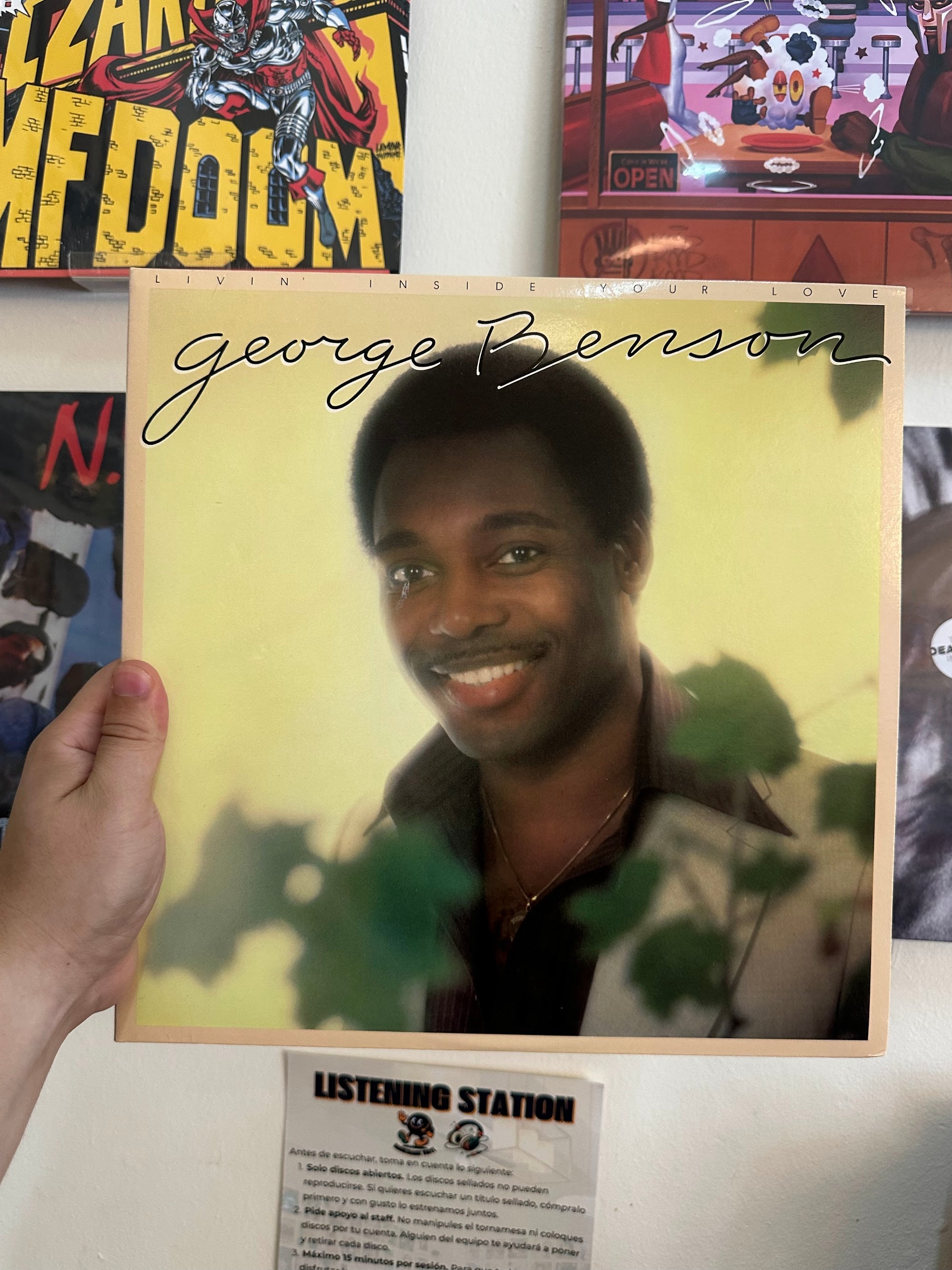 George Benson Livin Inside Your Love portada